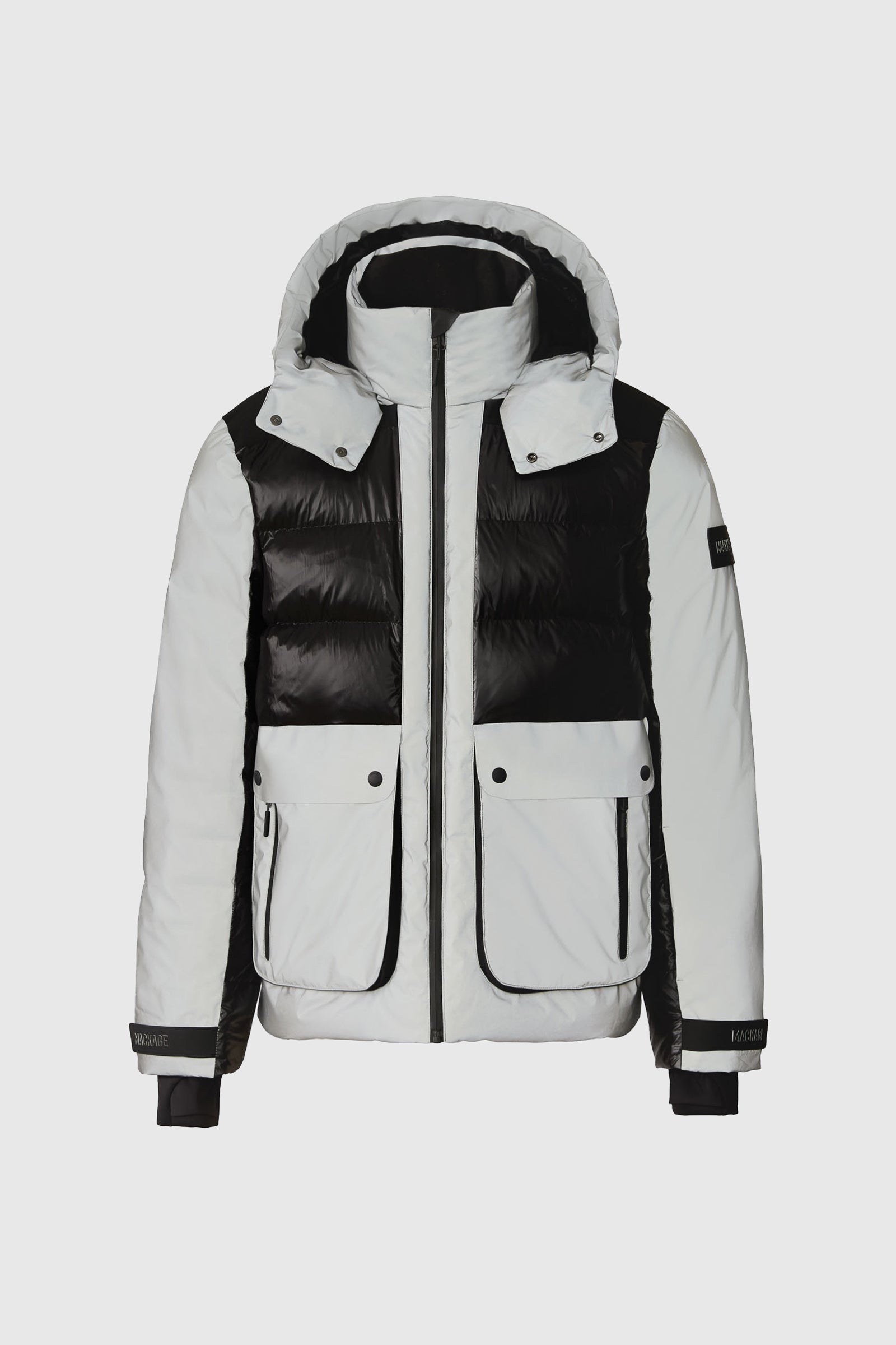CODY-RF Reflective Down Ski jacket with Hood for Men | Mackage Canada