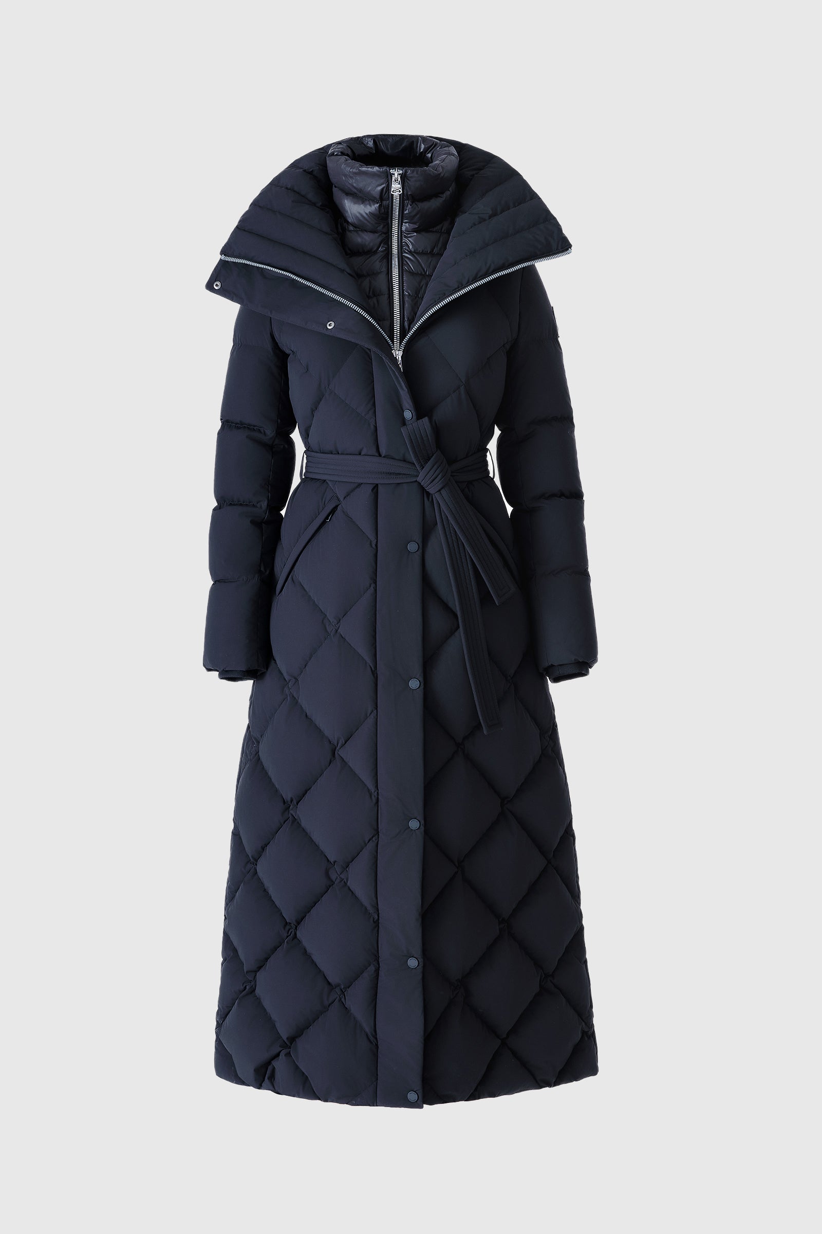 LAURELLA 2-in-1 Light Down Belted Coat for Women | Mackage® CA