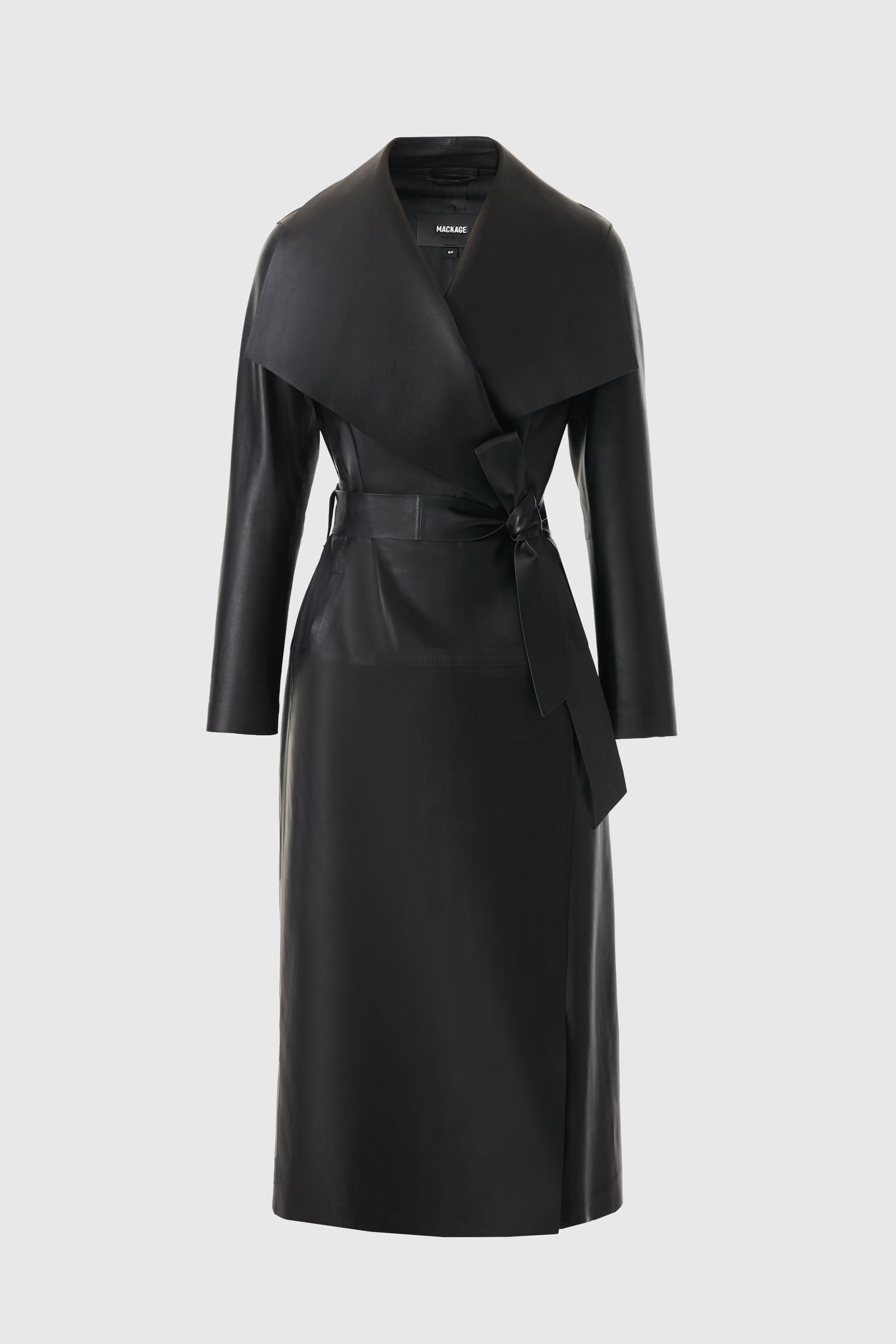 MAI-L Long Wool Wrap Coat for Women | Mackage® CA