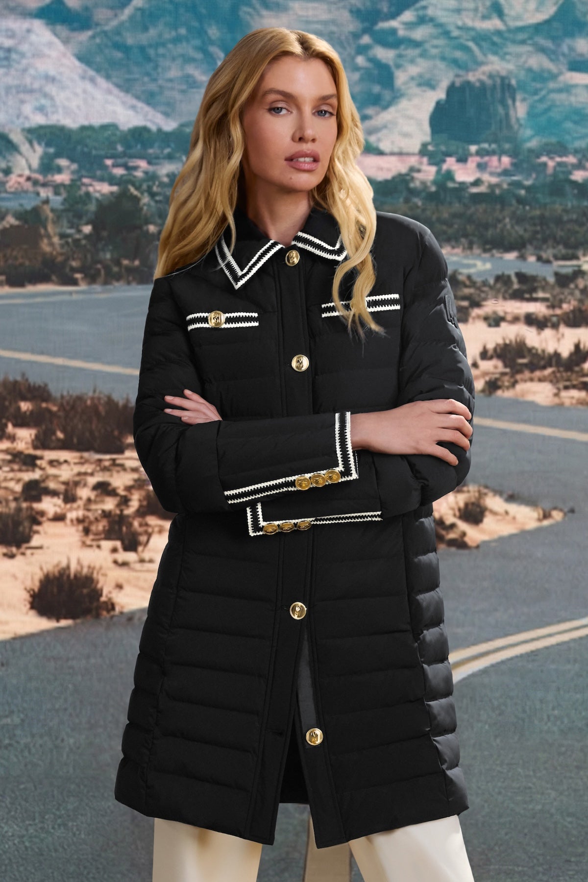 【美品】定価173,800円Mackage Tessy ダウンジャケットカバー付 PRECIOUS Down Coat Crochet Detailing for Women | Mackage® CA
