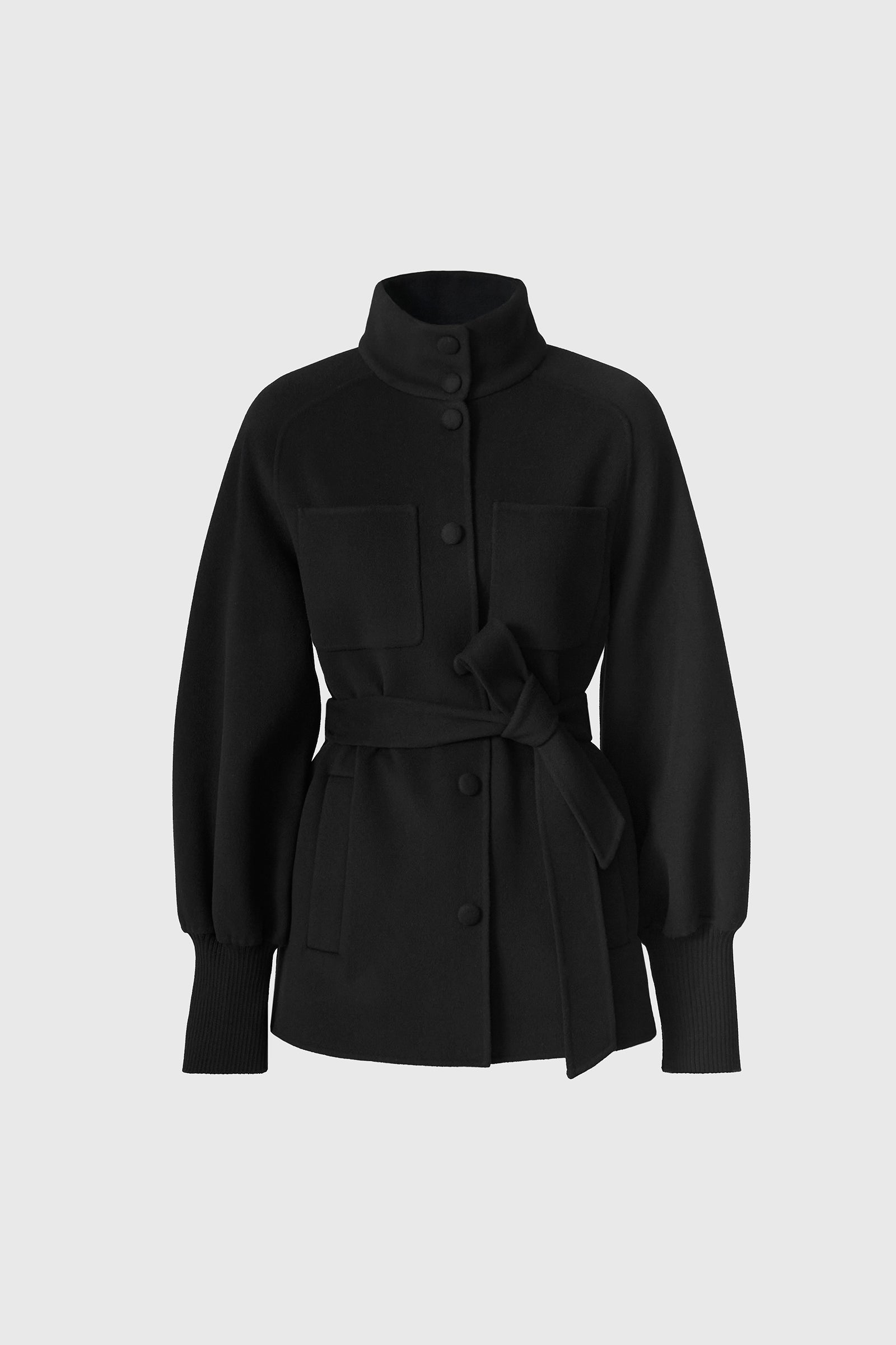 SHANIA Wool Belted Jacket for Women | Mackage® CA