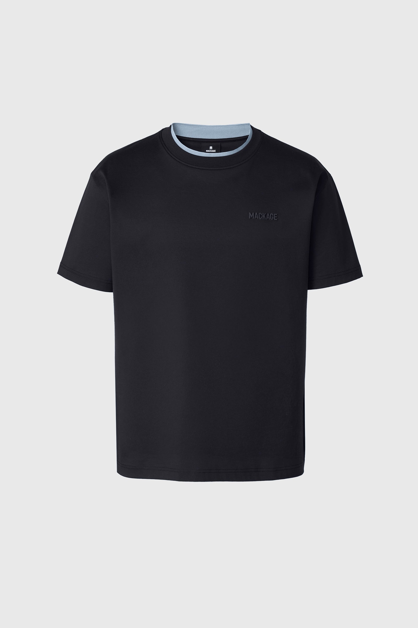 TEE-MNV Double Crewneck Collar T-Shirt for Men | Mackage® CA