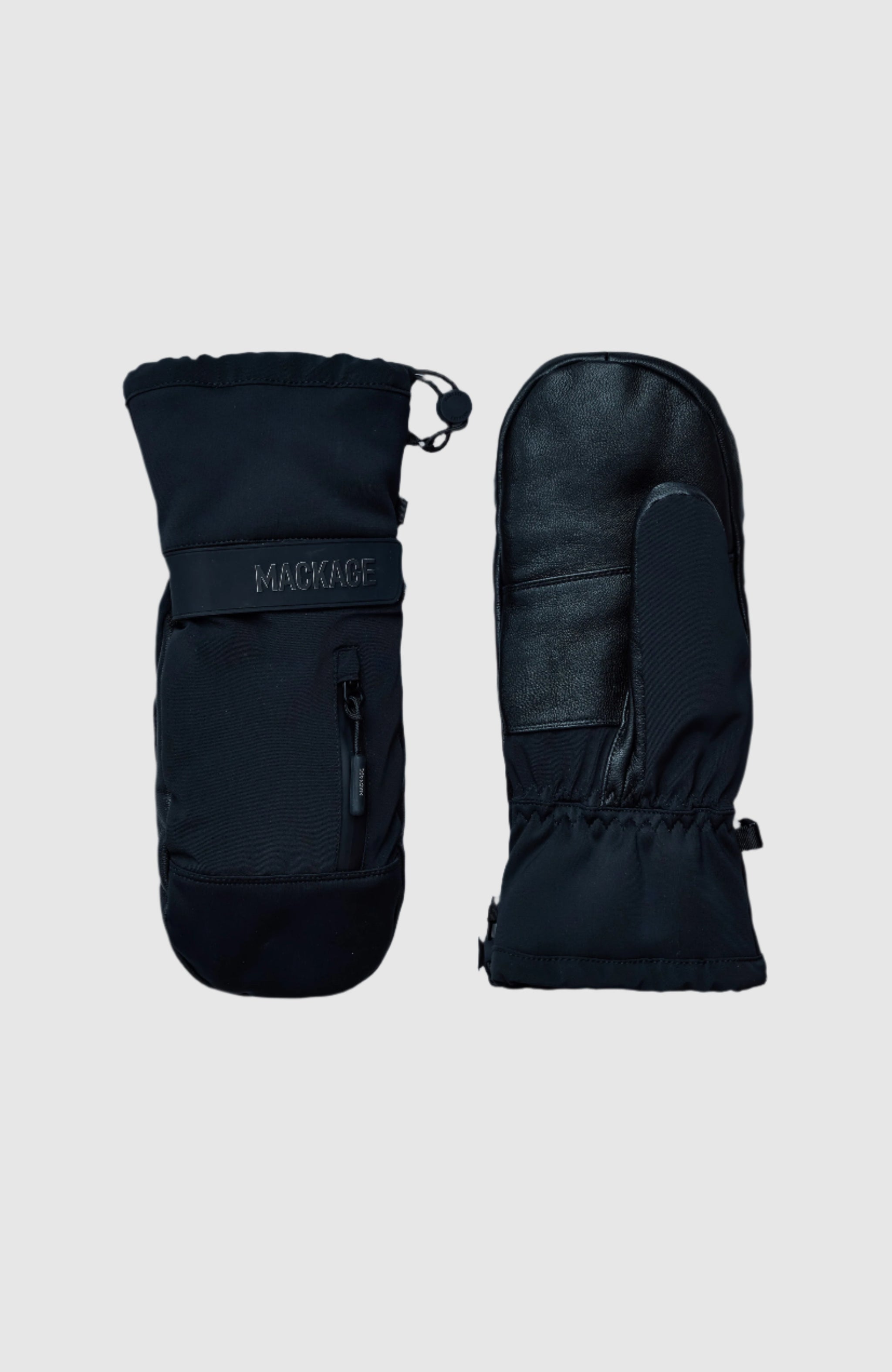 Wynd, Mitaines de ski en tissu technique deux épaisseurs pour