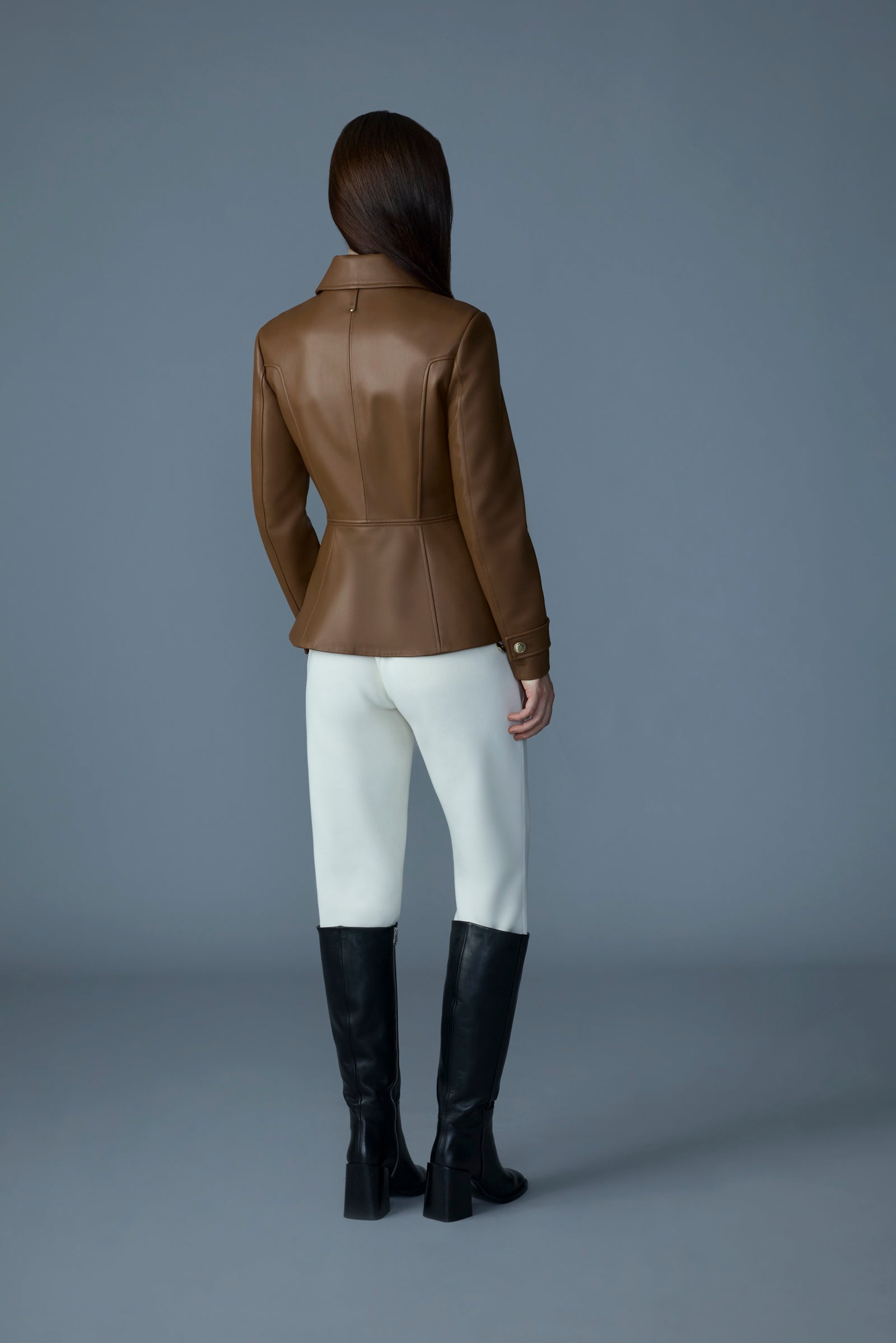 BARBARA - Fitted Leather Jacket for Women | Mackage® CA