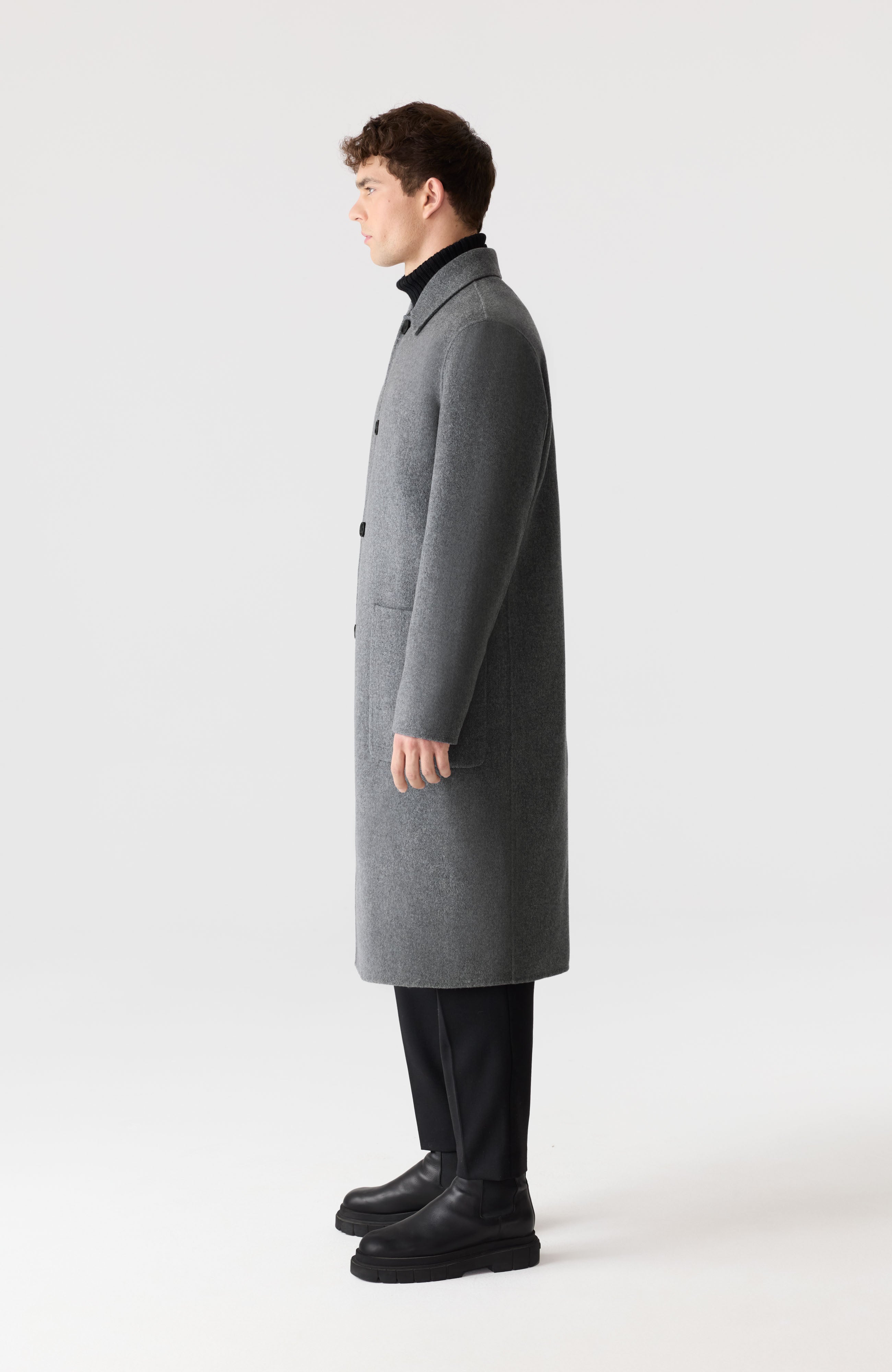 BECKETT - Handmade Wool Overcoat for Men | Mackage® CA