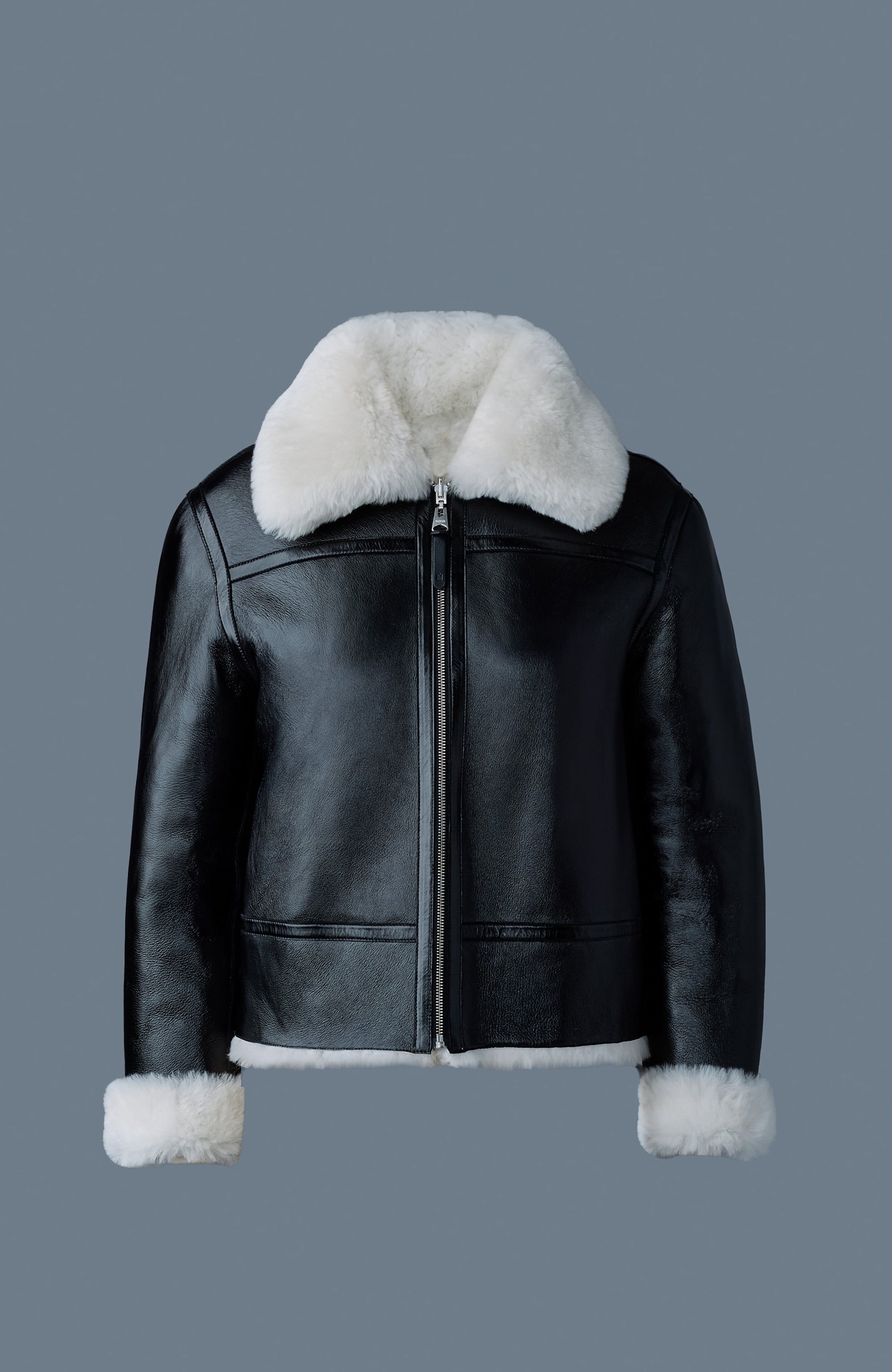 Betty, 2-in-1 reversible leather shearling jacket | Mackage