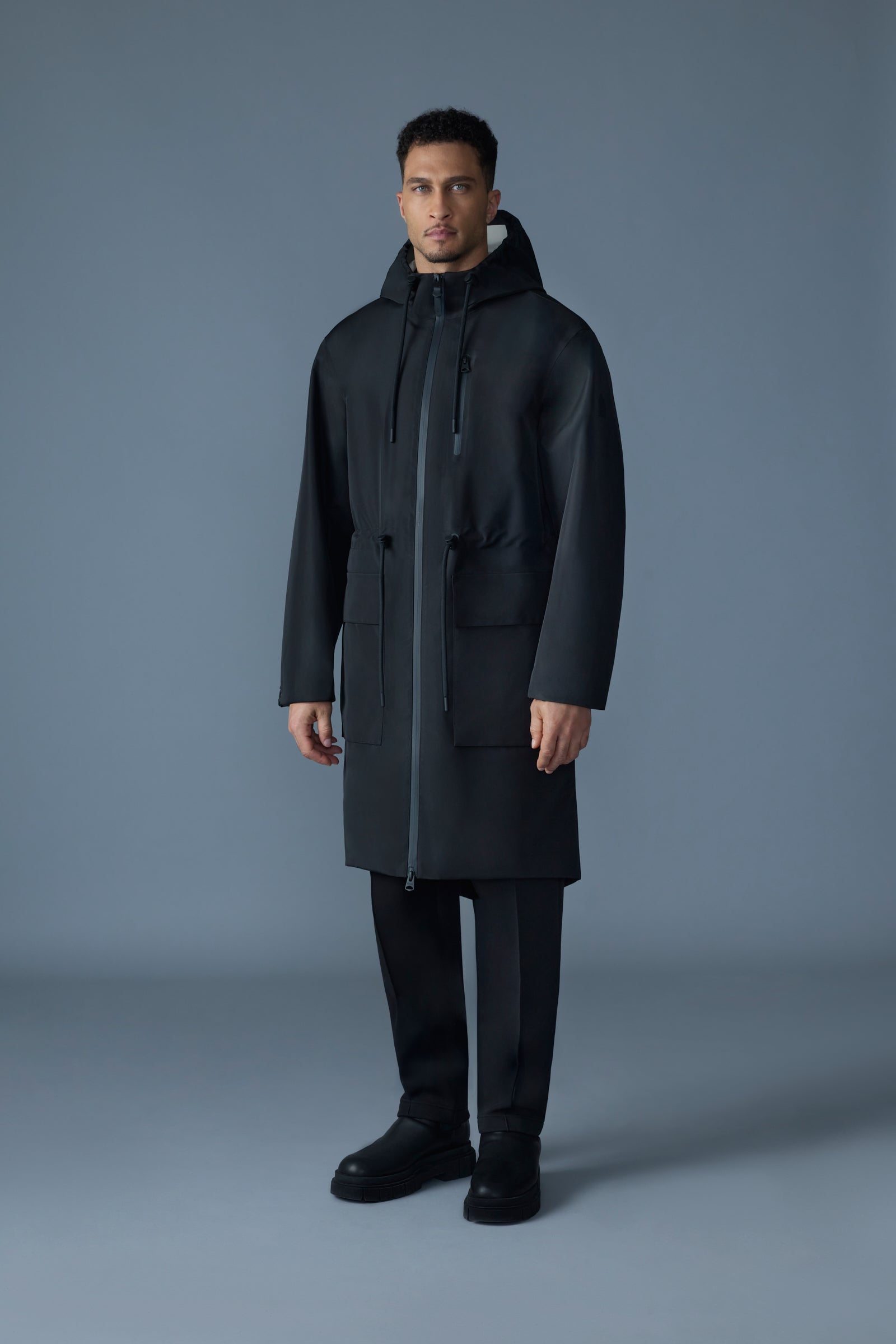 BRODEN-Z - Long Rain Jacket | Mackage® CA