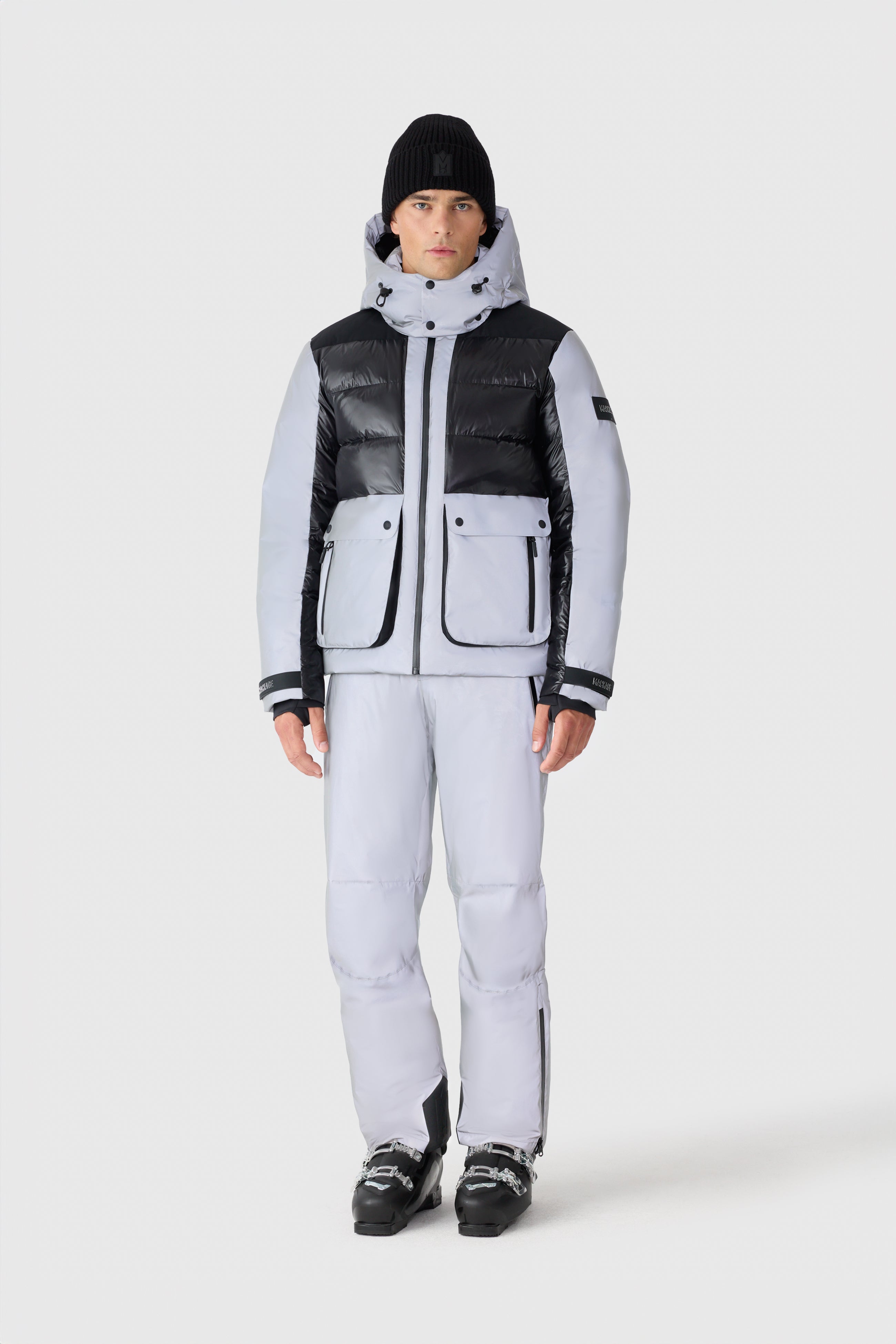 CODY-RF Reflective Down Ski jacket with Hood for Men | Mackage Canada