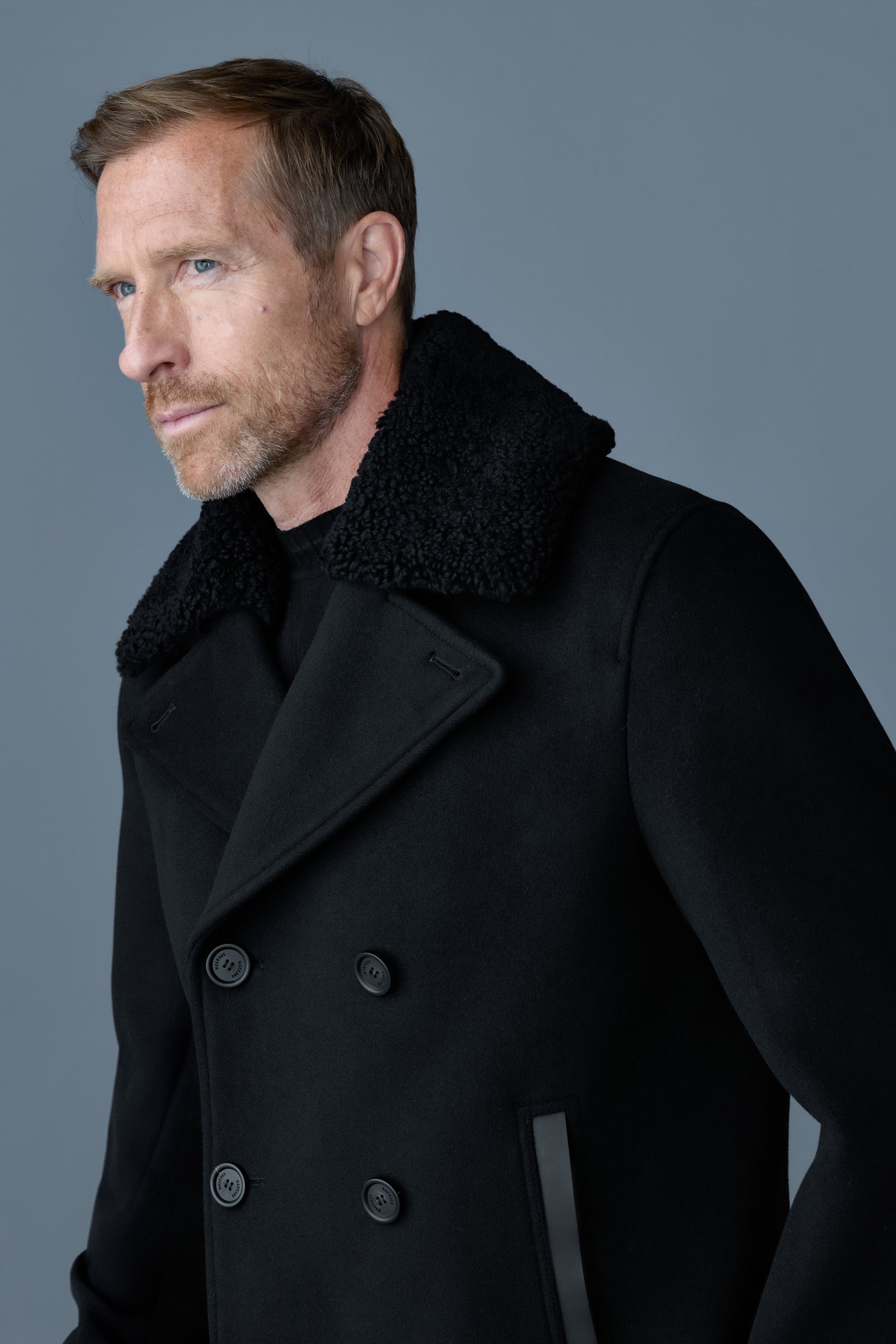 ジャケット・アウター peep inside head Wool Coat FTCayanz Men's Wool Coat Winter Slim Fit Pea Coats Single Breasted