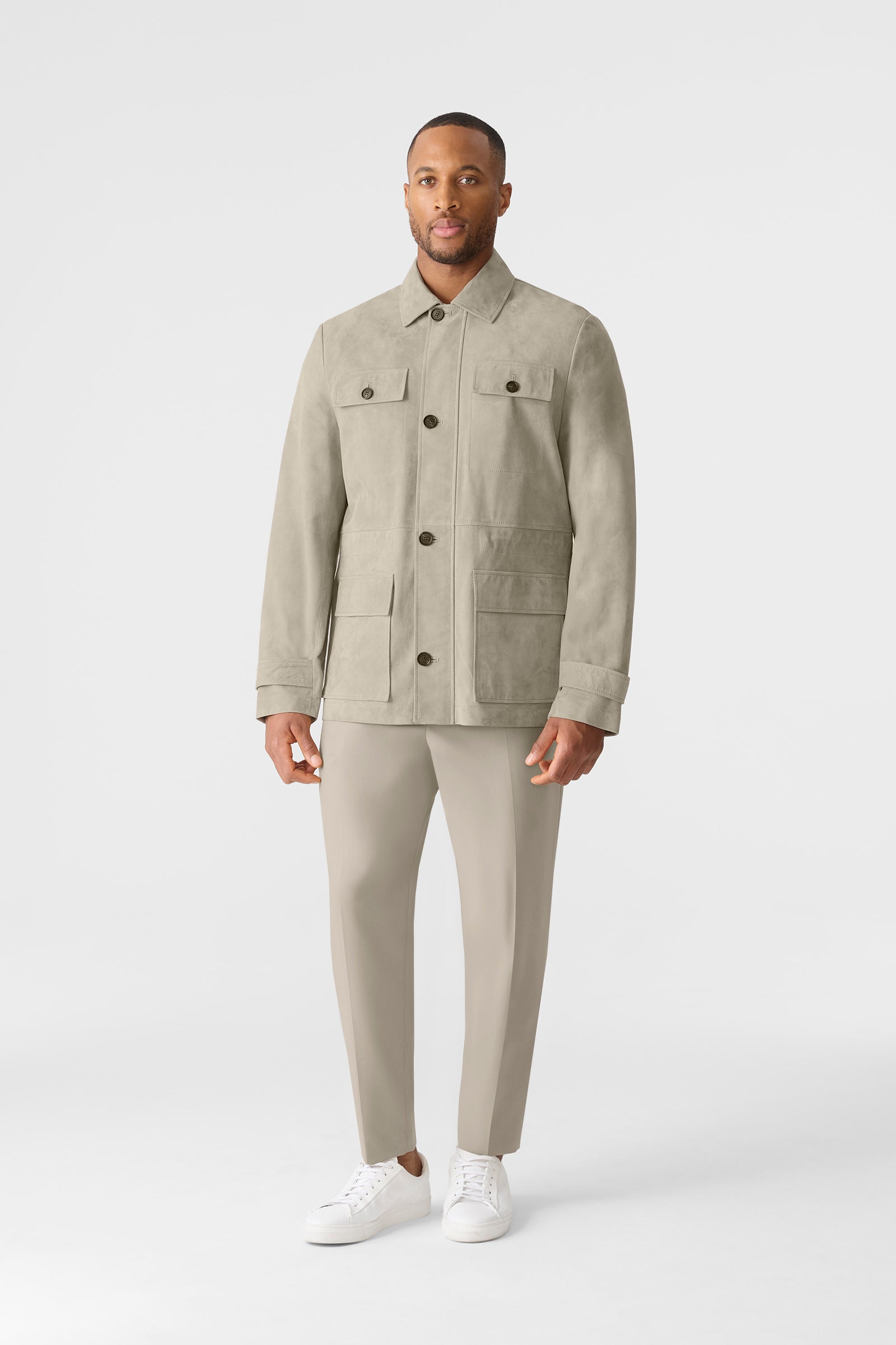 DANNY-SU Suede Safari Jacket for Men | Mackage® CA