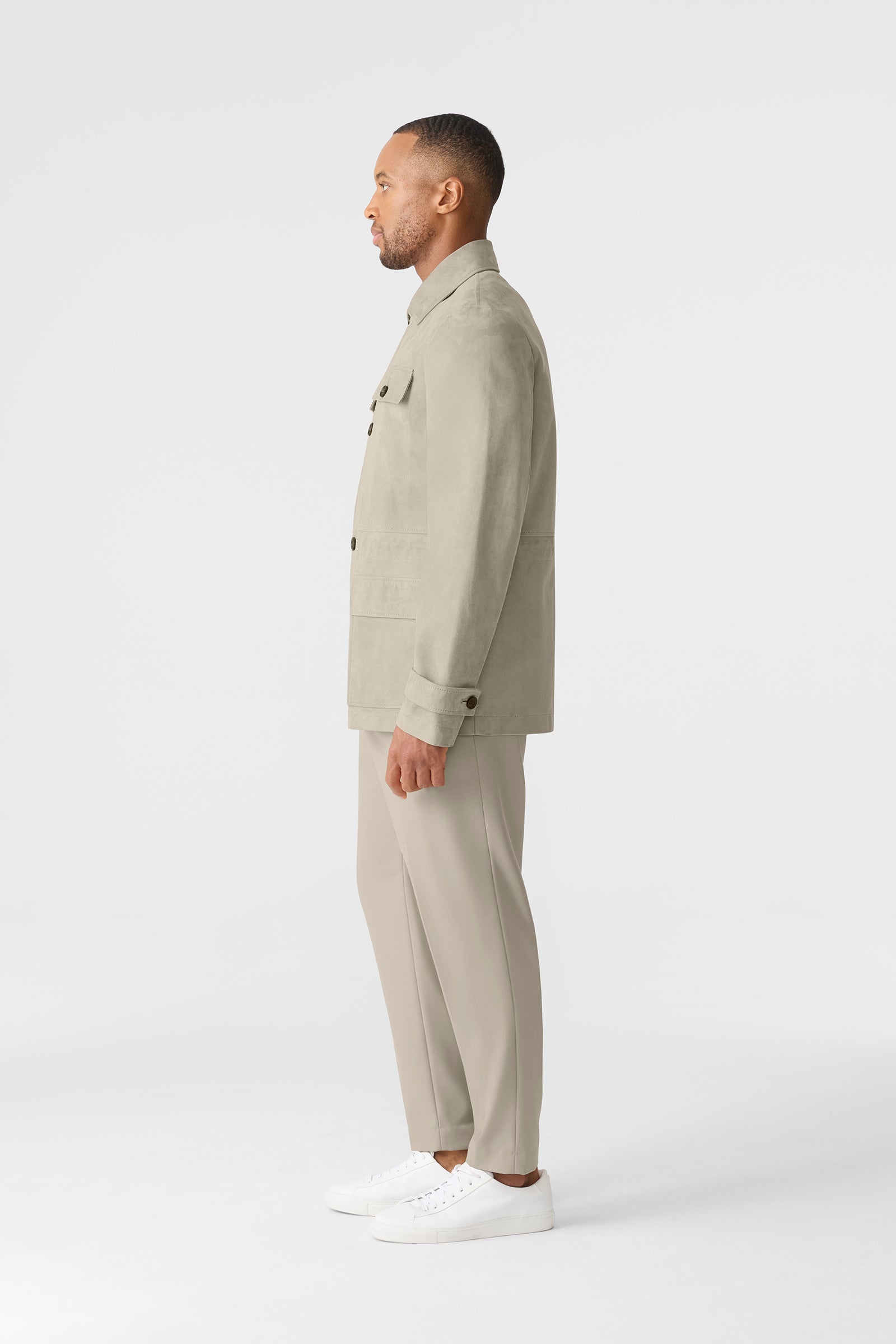 DANNY-SU Suede Safari Jacket for Men | Mackage® CA