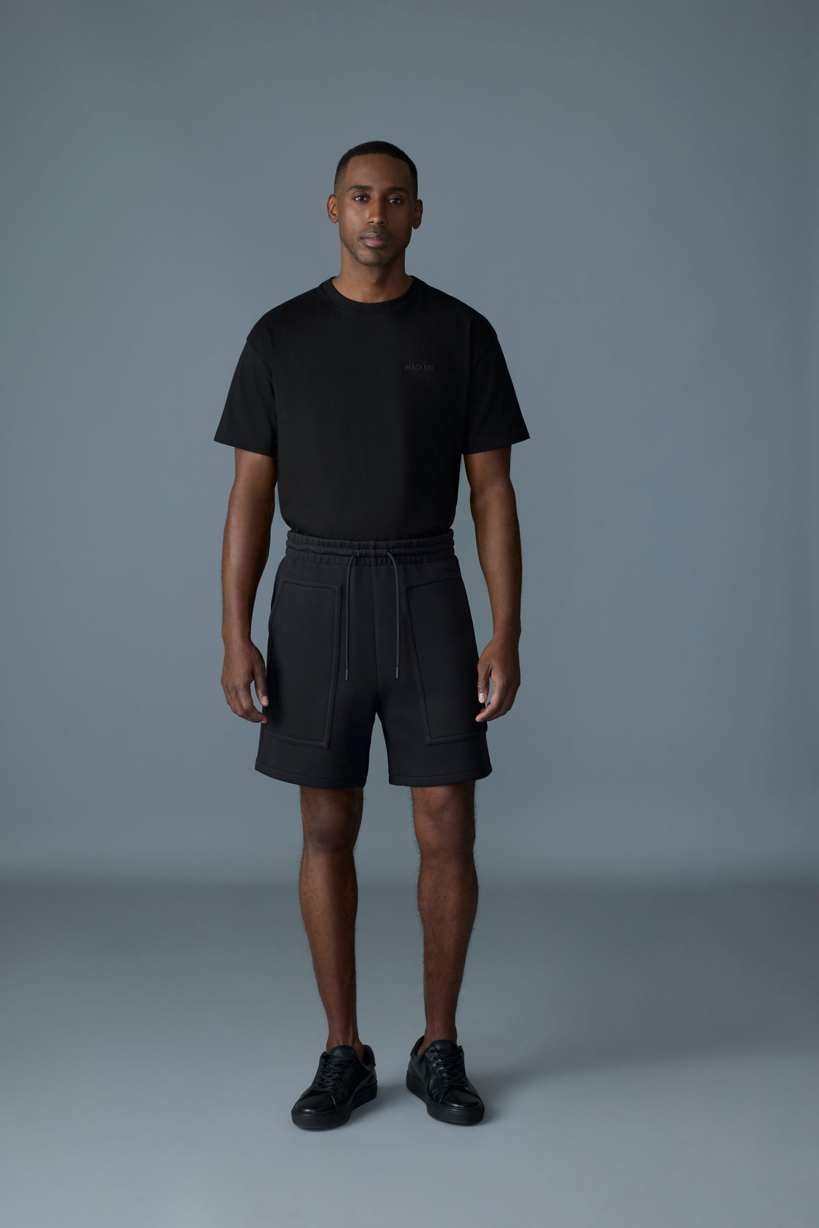 hiro3317　MACKAGE ELWOOD-R ELWOOD-R - Double-Face Jersey Shorts for Men | Mackage® CA