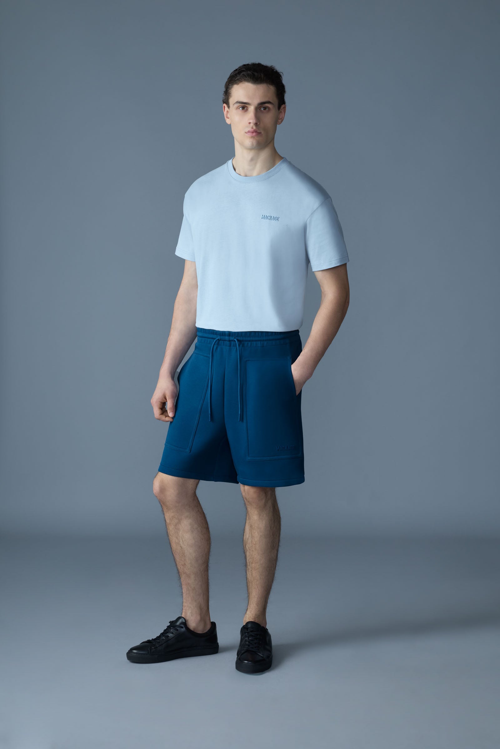 ELWOOD-R - Double-Face Jersey Shorts for Men | Mackage® CA