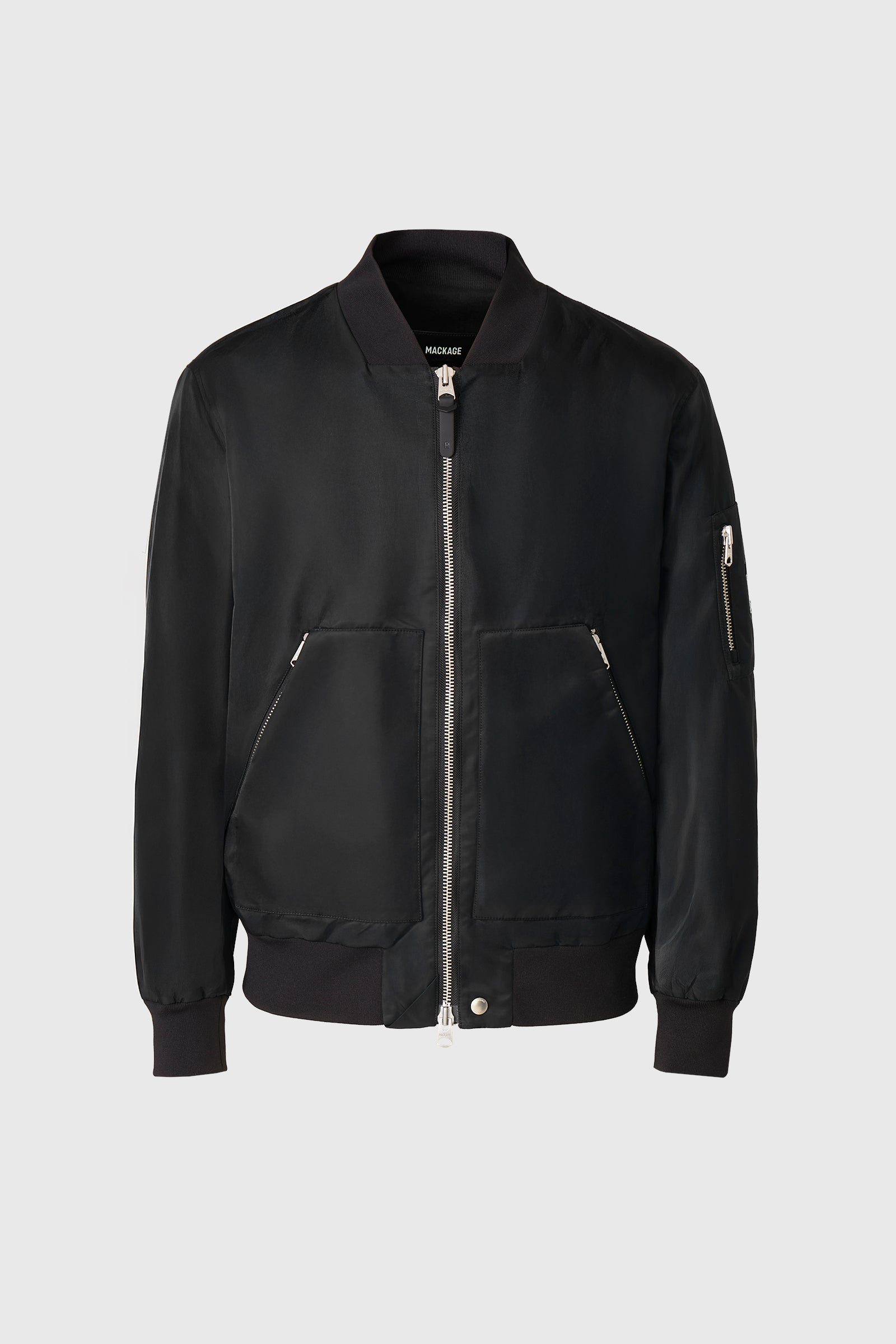 EMILIO Satin Bomber Jacket for Men | Mackage® CA