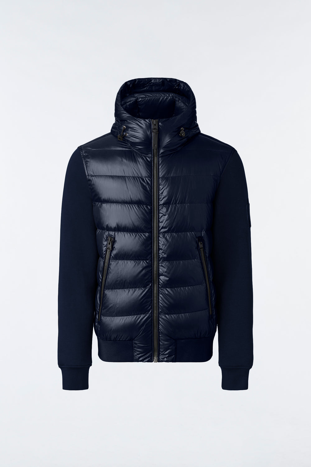 Frank, Double-face jersey bomber jacket with hood for men | Mackage® Canada