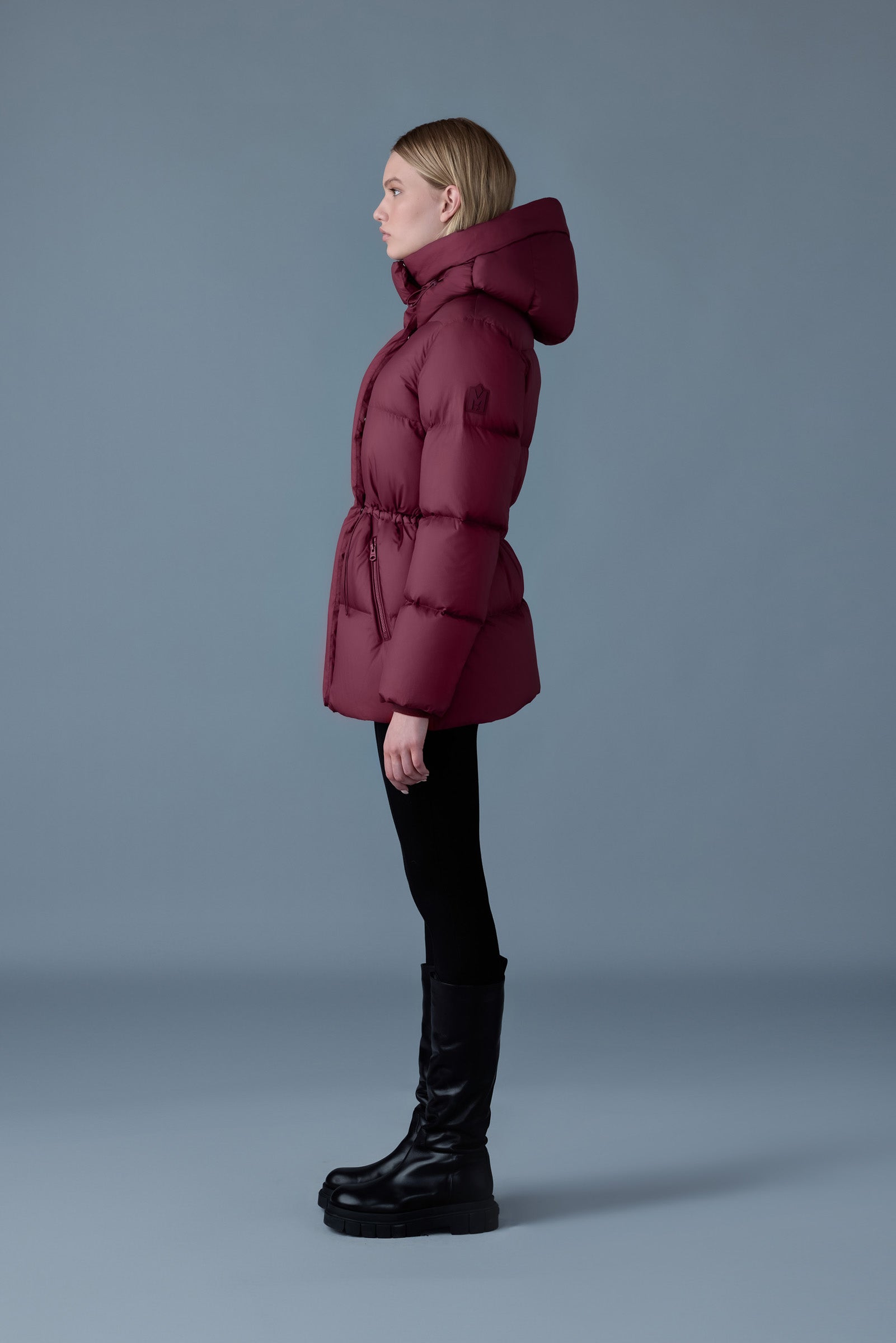 Freya-SW, softwash crinkle down jacket | Mackage® Canada