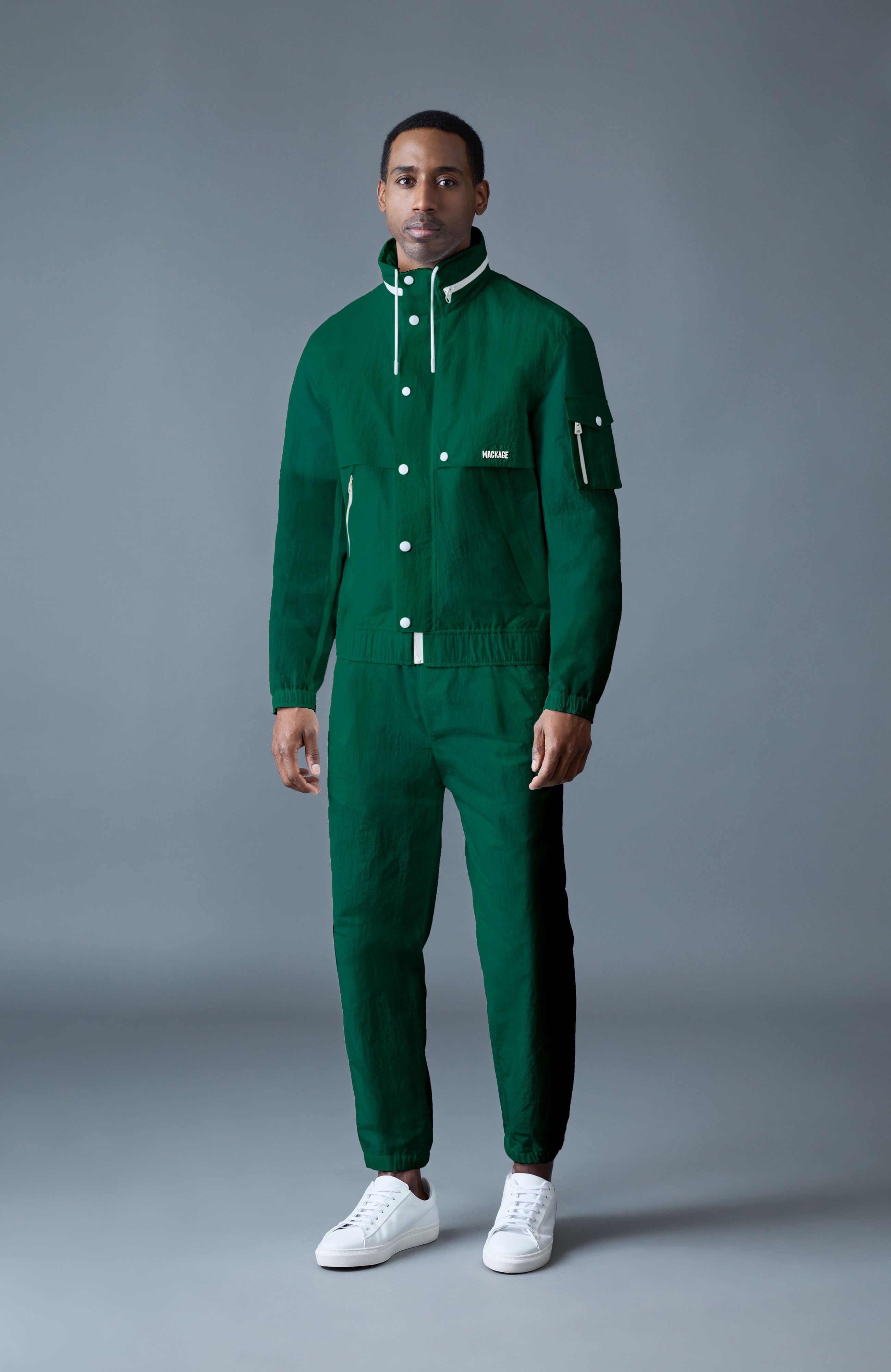 GARRETT Ristop Stand Collar Jacket for Men | Mackage® CA