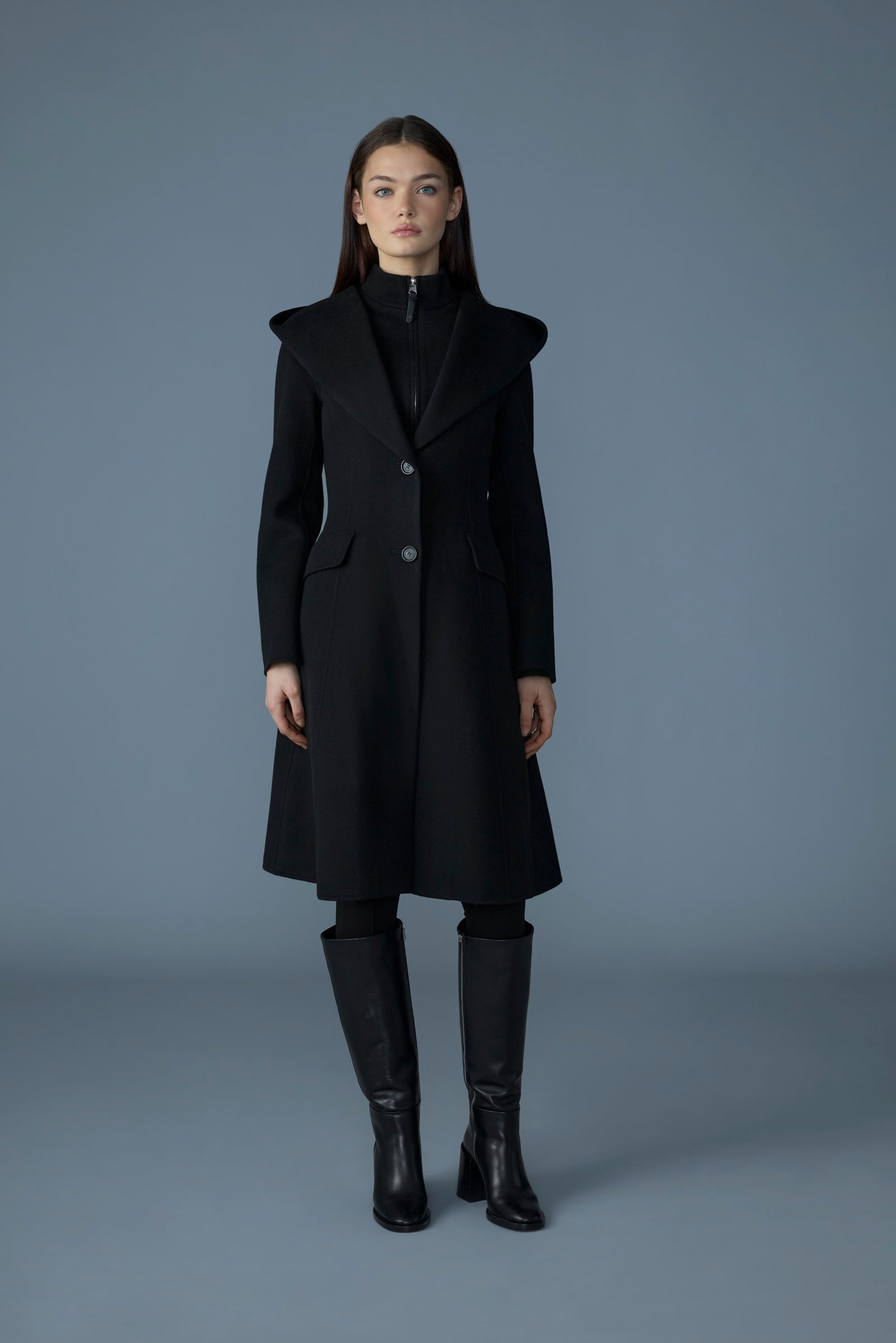 Gloria - Handmade Wool Blend Coat | Mackage® CA
