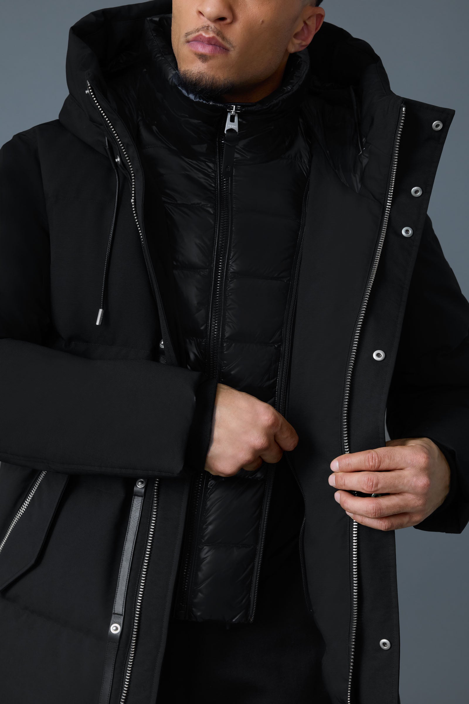 Graydon, 2-in-1 Nordic Tech heavy down jacket for men | Mackage