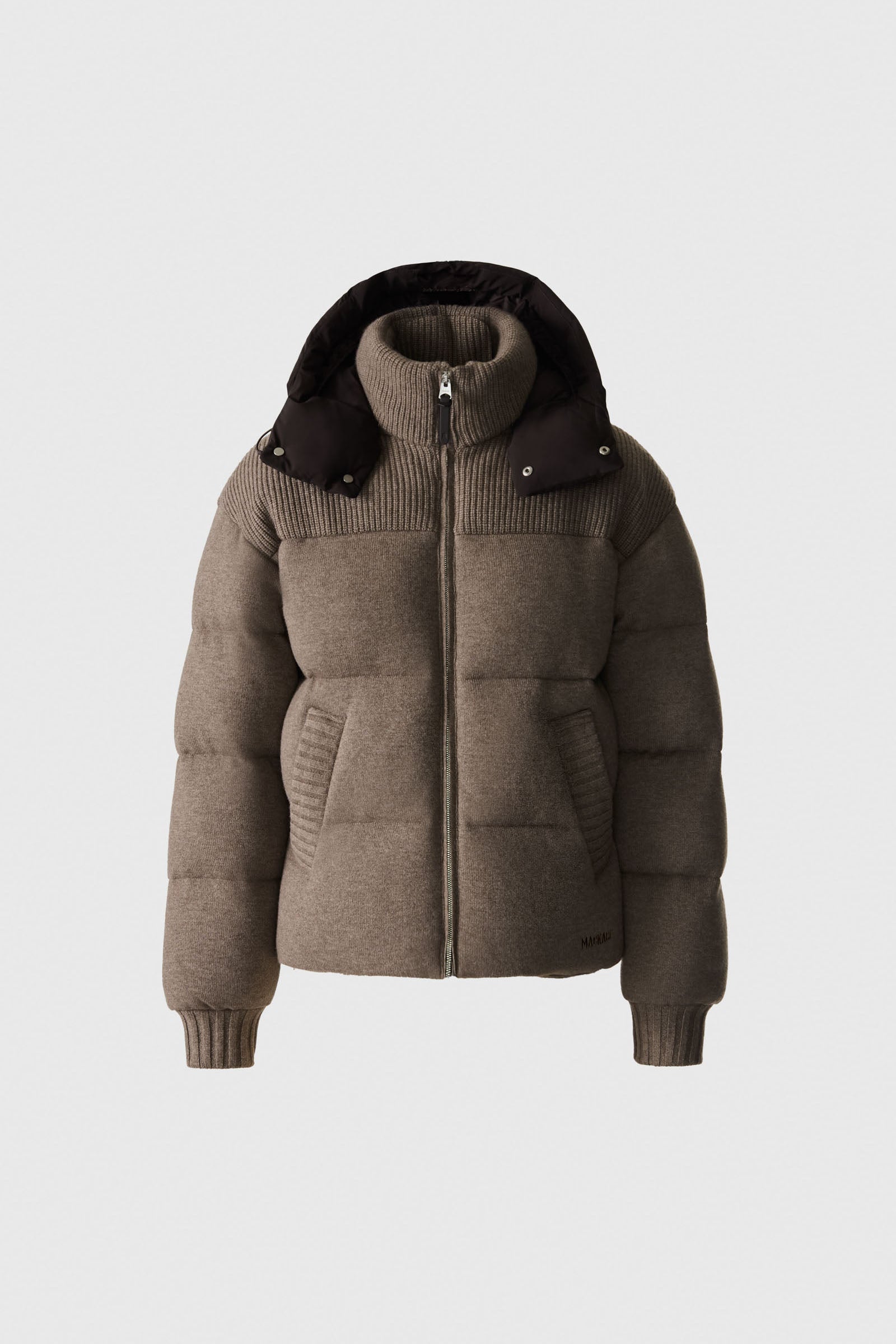 GRIFFEN Cashmere-Blend Down Jacket - removable Hood for Men