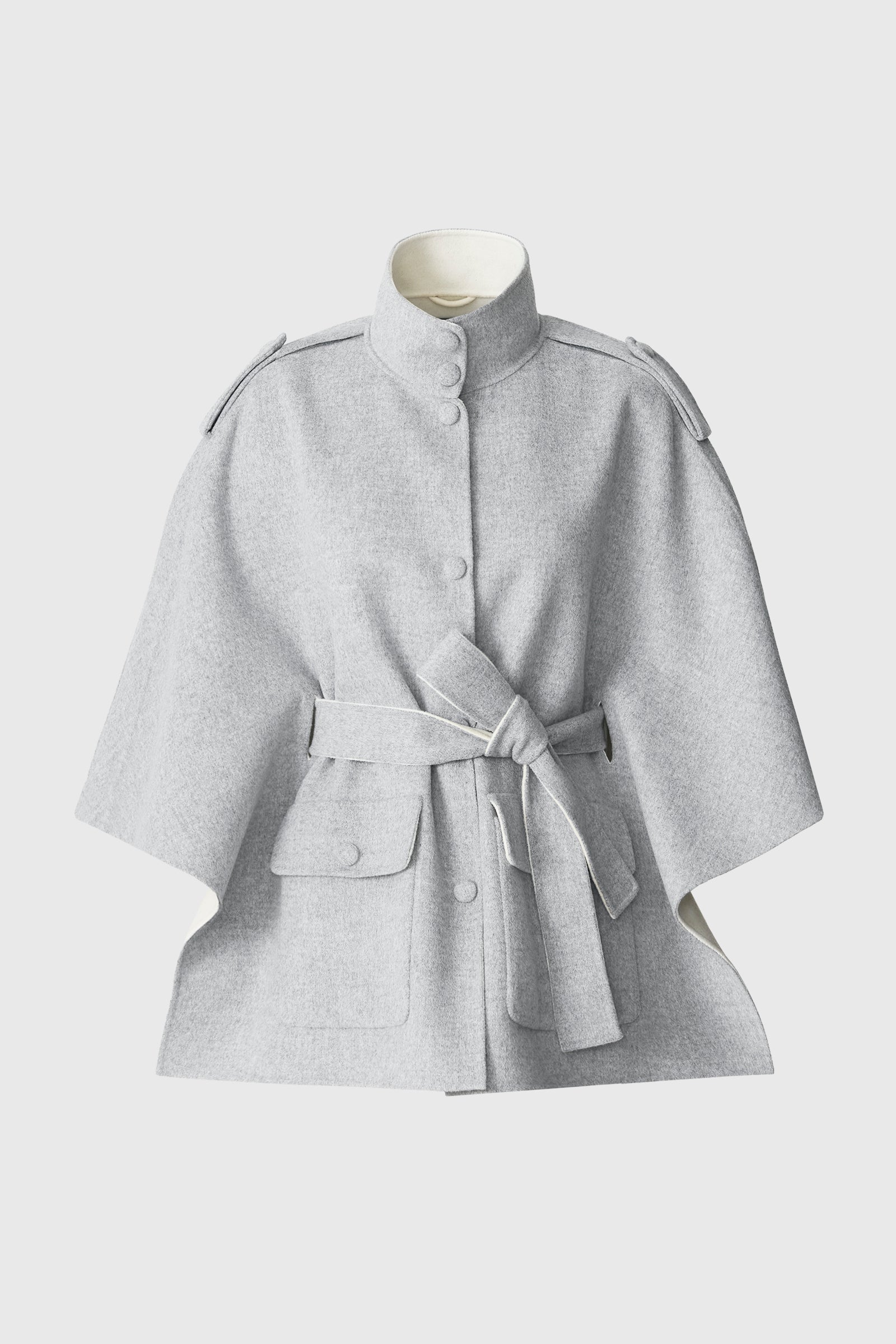 HENRIETTA Wool Cape Jacket for Women | Mackage® CA
