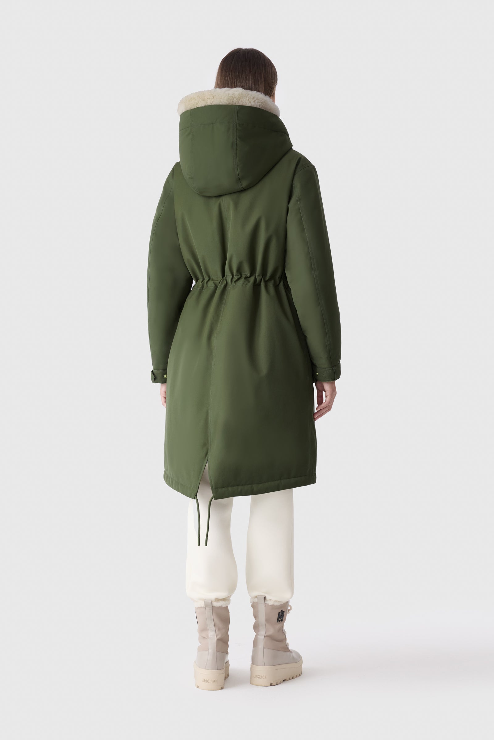 HERA 3-in-1 Down Jacket With Shearling Lining for Women | Mackage® CA