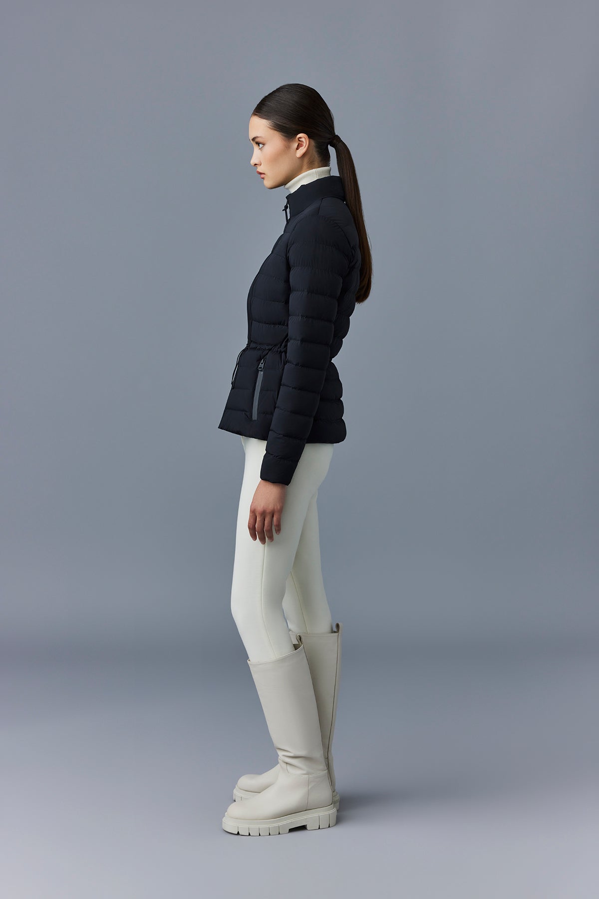 Jacey, Light down jacket with stand collar for ladies | Mackage