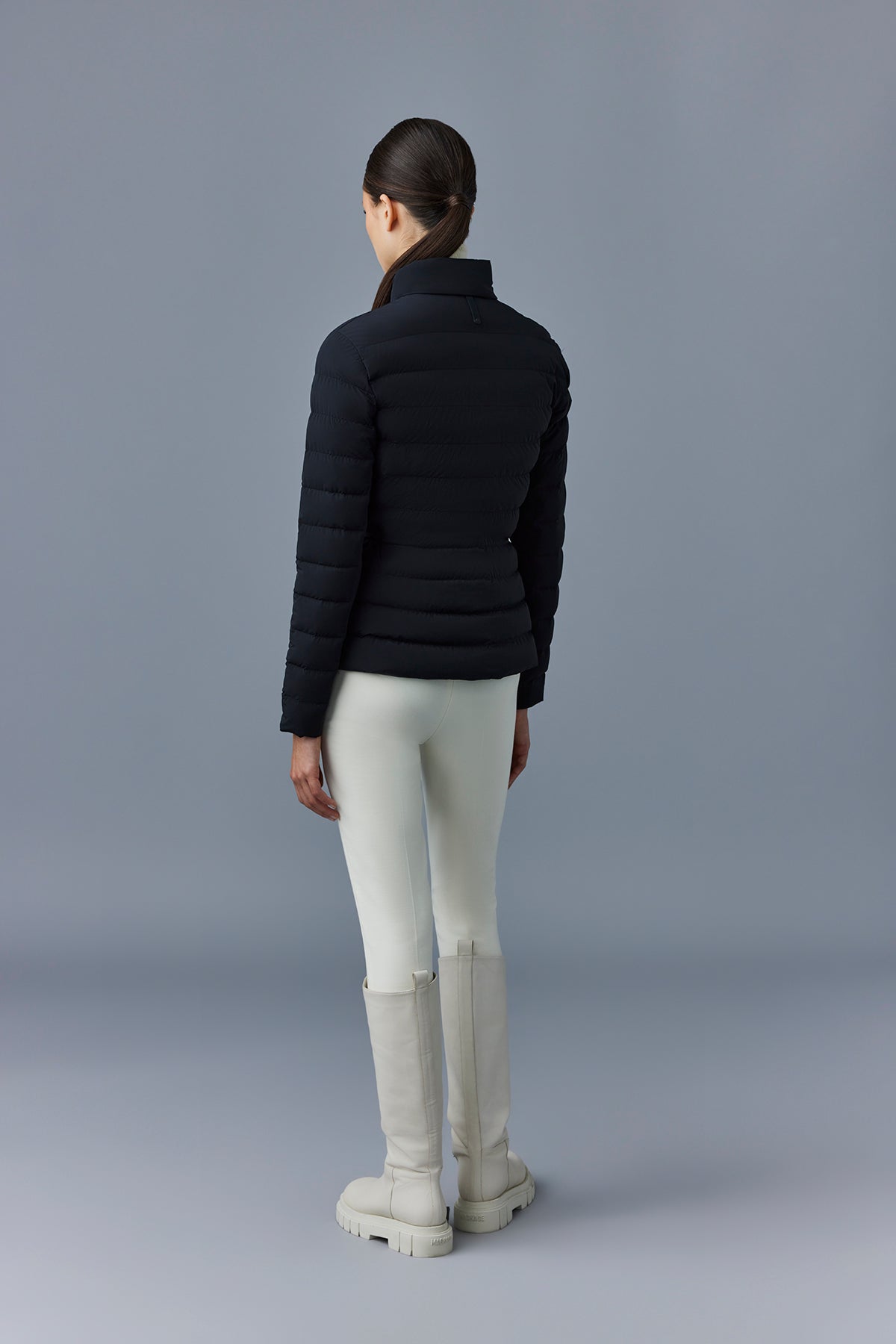 JACEY-CITY Light Down jacket with stand collar for Women | Mackage® CA