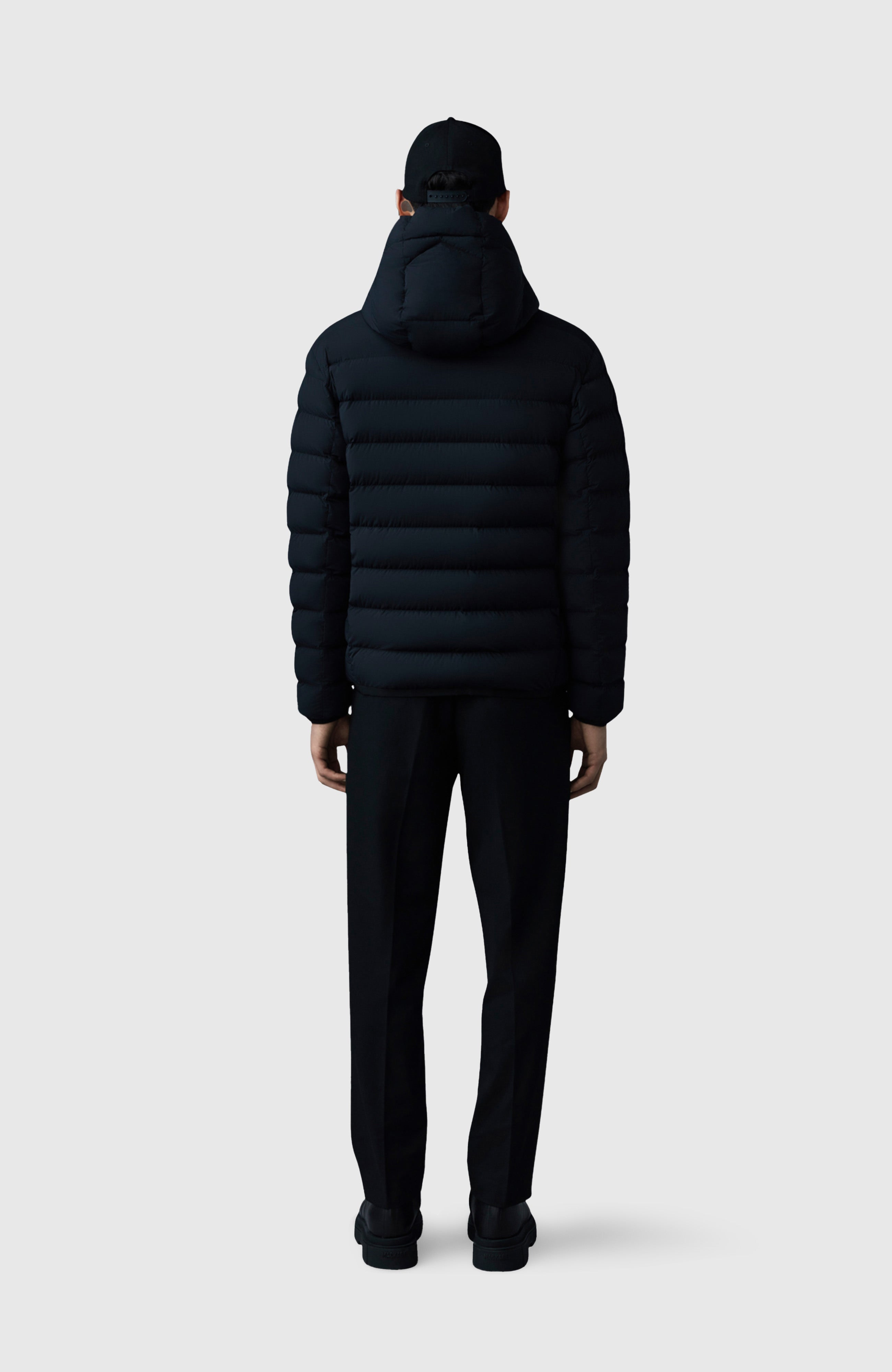 macha Jack-Z, Agile-360 stretch light down jacket with hood for