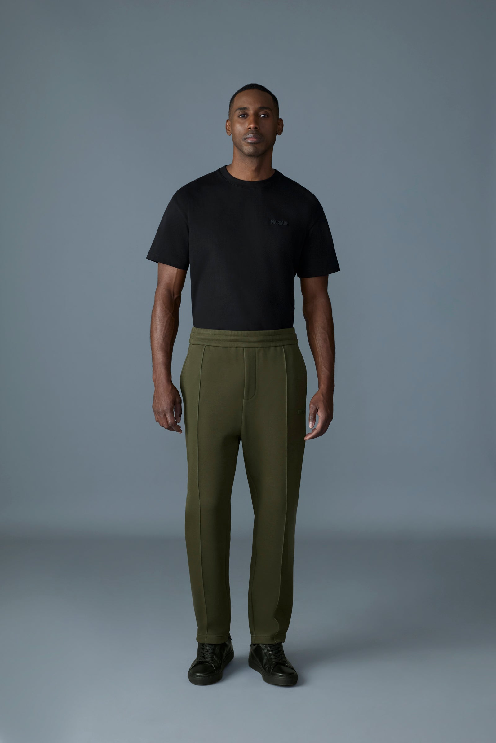 JAMIL-R double-face jersey sweatpants for Men | Mackage® CA