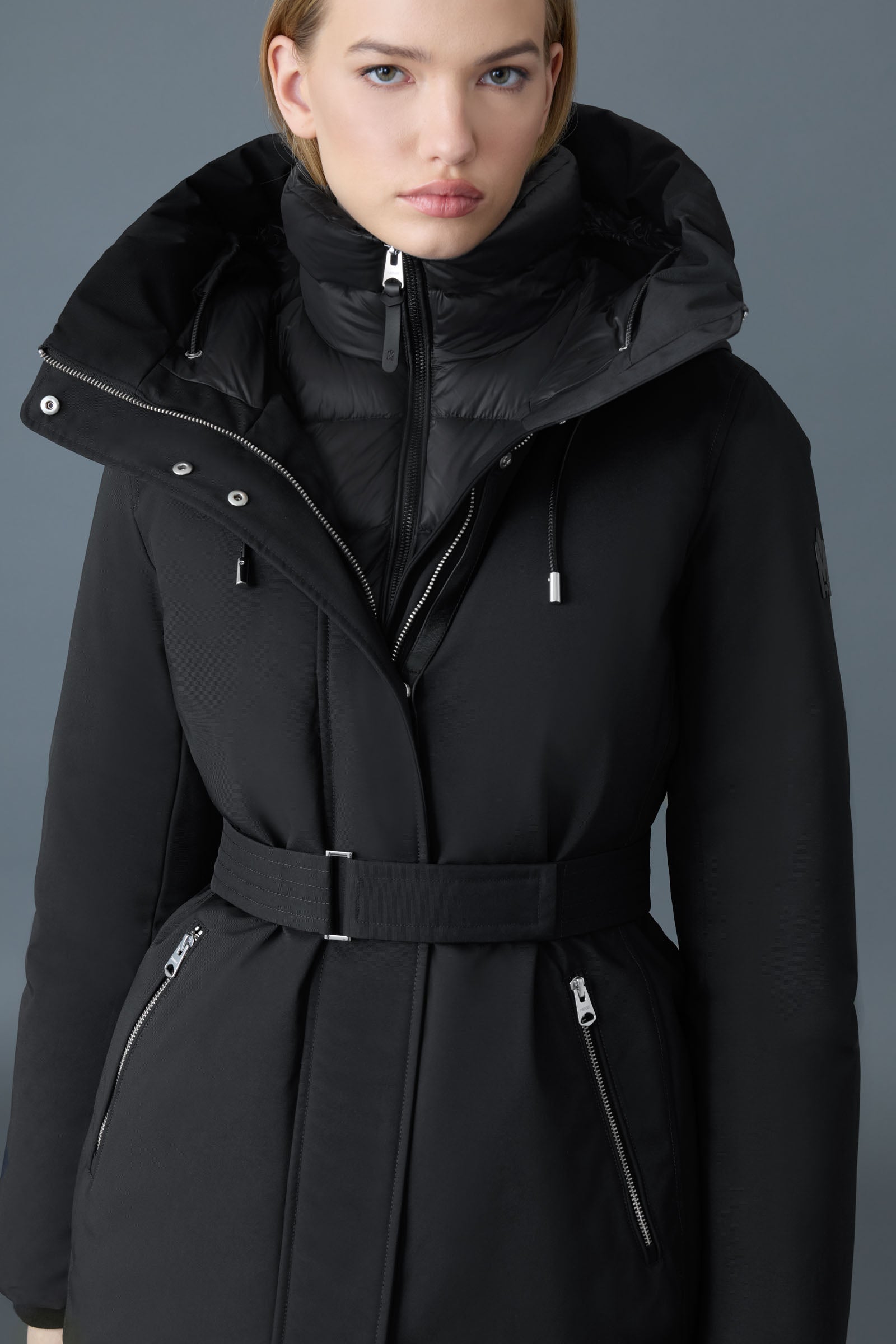 JENI-NF 2-in-1 Down parka - removable bib for Women | Mackage® CA