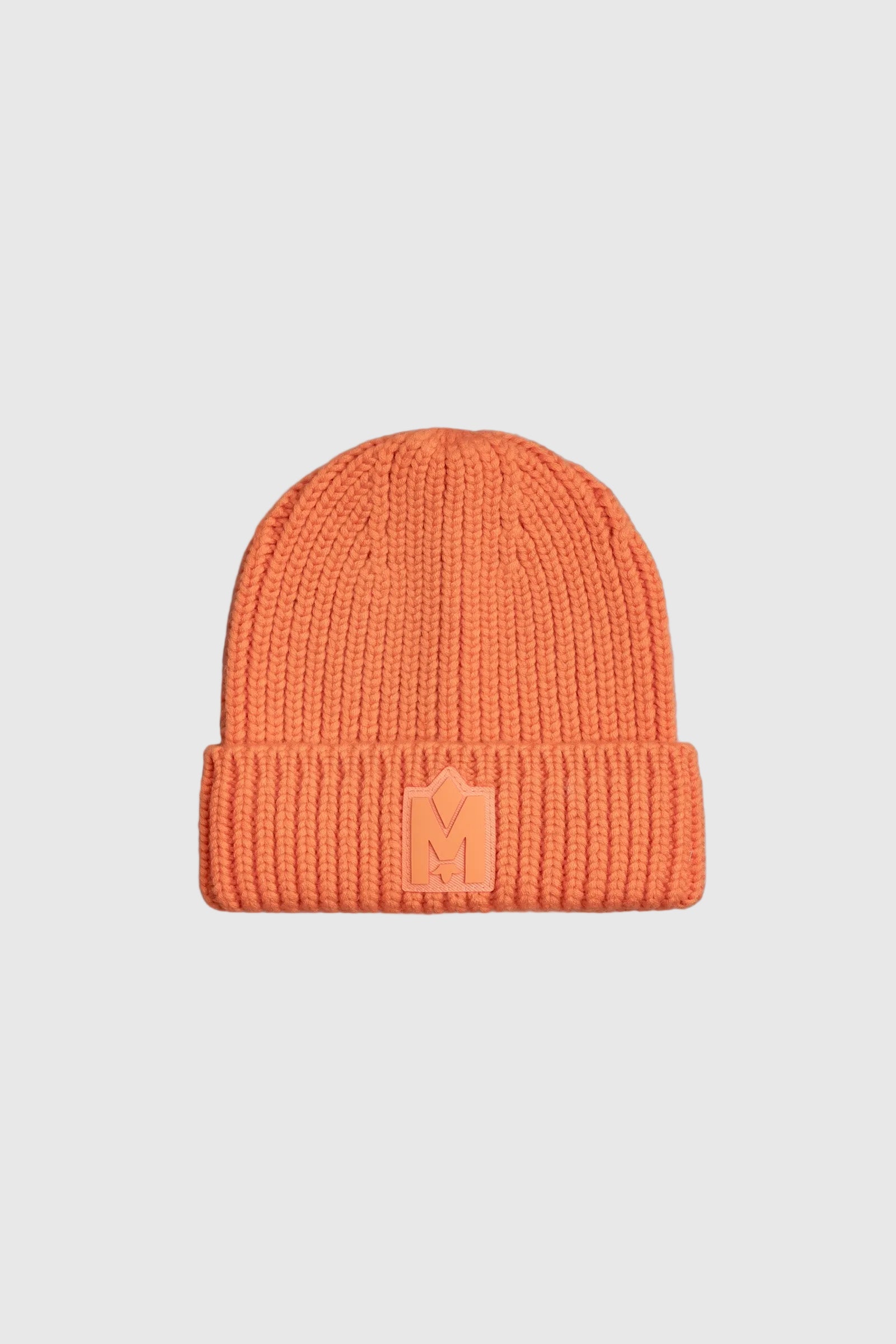 帽子 HYKE 25AW RIBBED KNIT WOOL BEANIE RIBBED KNIT WOOL BEANIE-リブニットウールビーニー-HYKE（ハイク