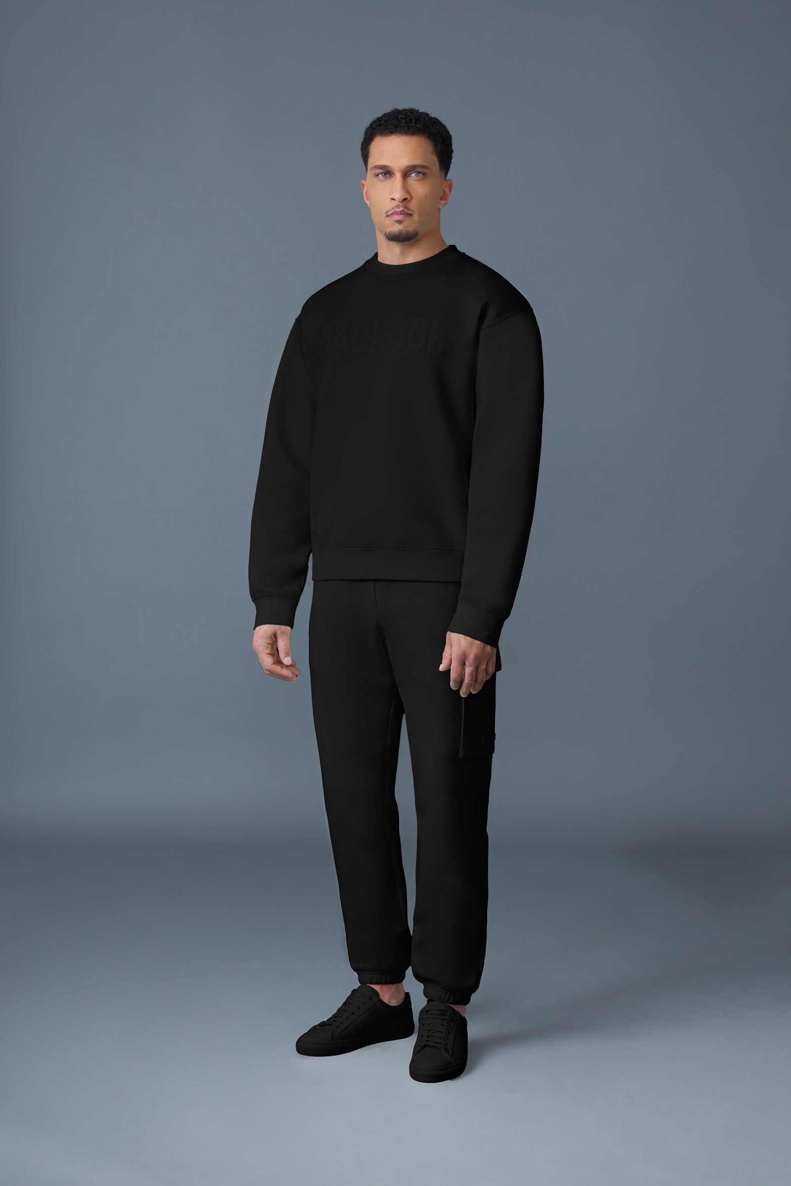 JULIUS Double-Face Jersey Logo Sweatshirt for Men | Mackage Canada