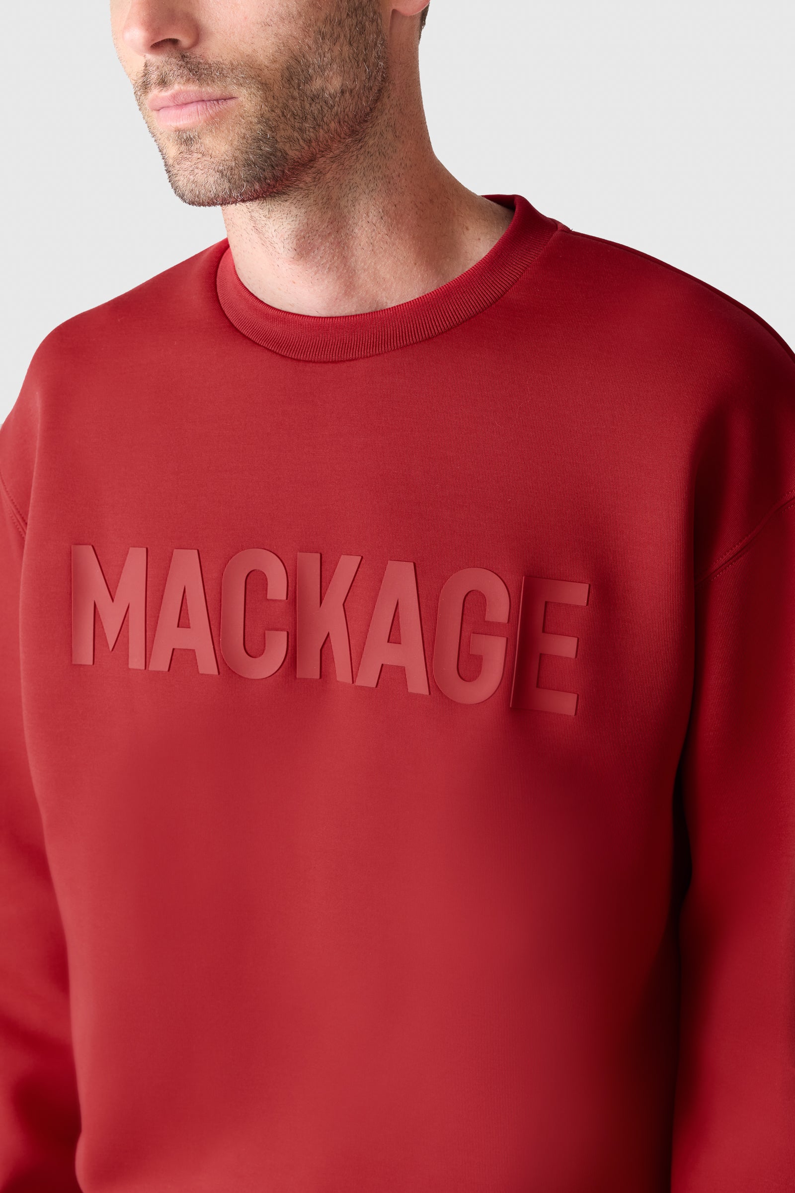 JULIUS Double-Face Jersey Logo Sweatshirt for Men | Mackage Canada