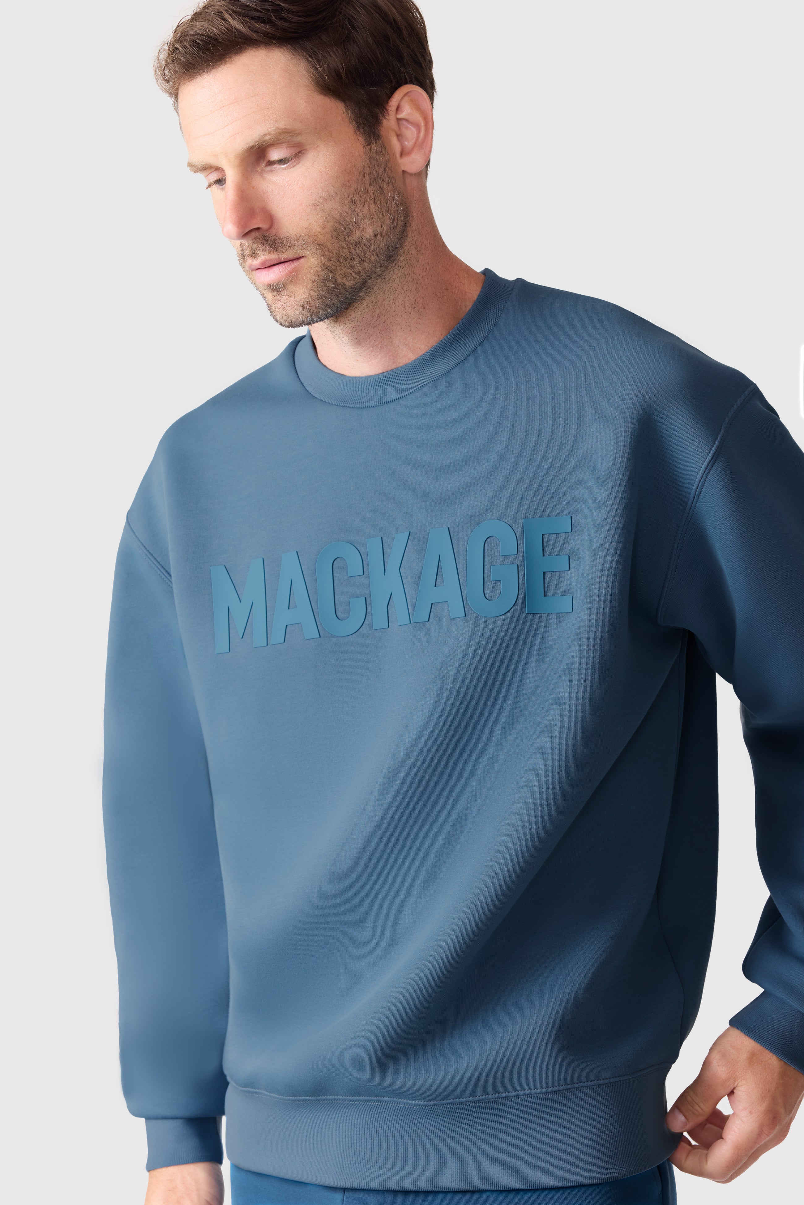 JULIUS Double-Face Jersey Logo Sweatshirt for Men | Mackage Canada