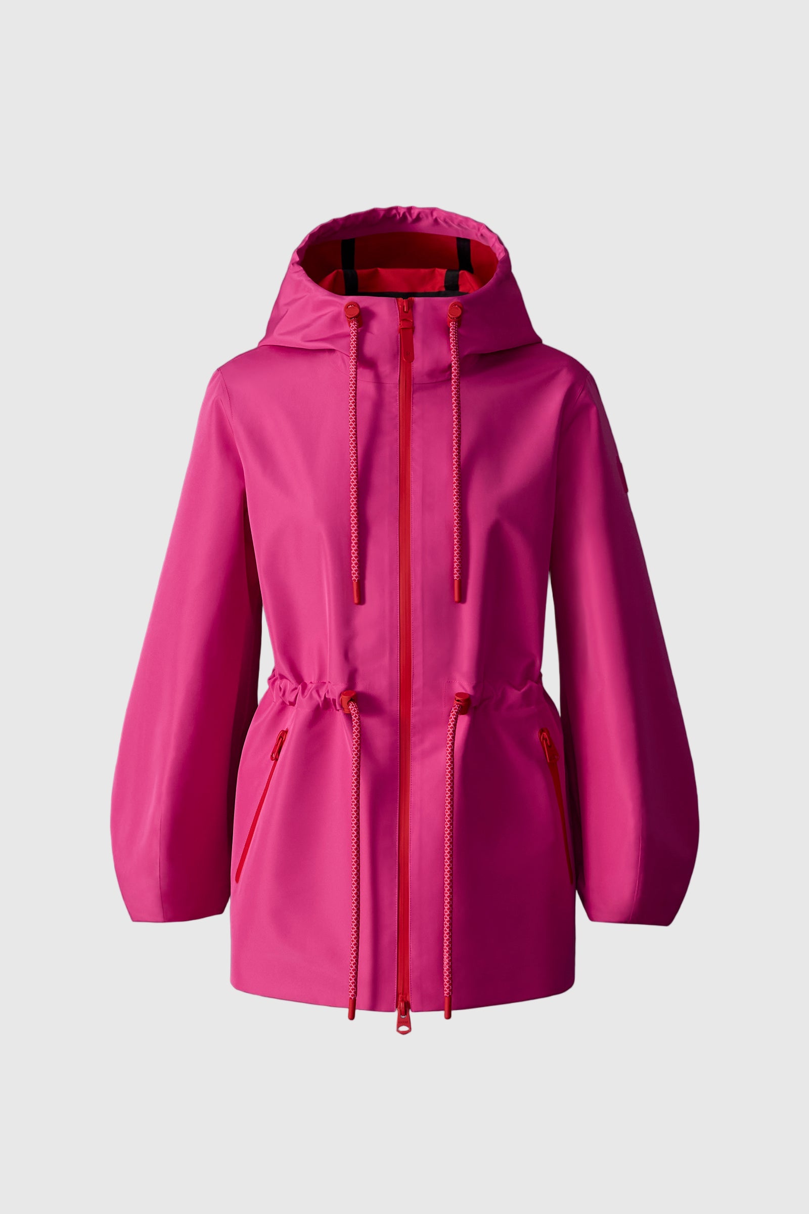 Kalea-Z - Hooded Rain Jacket | Mackage® CA