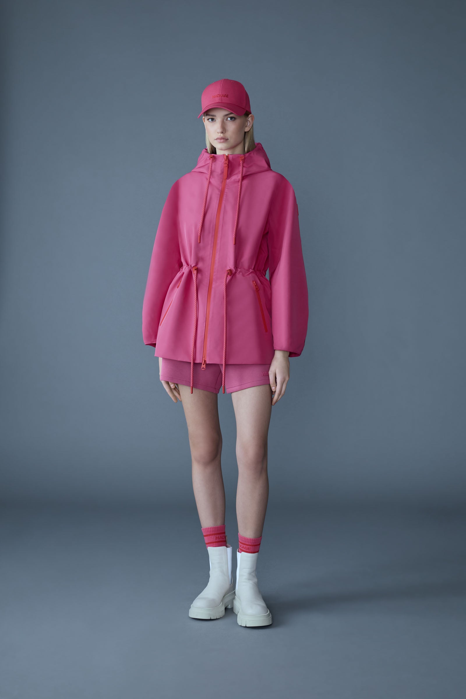 KALEA-Z - Hooded Rain Jacket for Women | Mackage® CA
