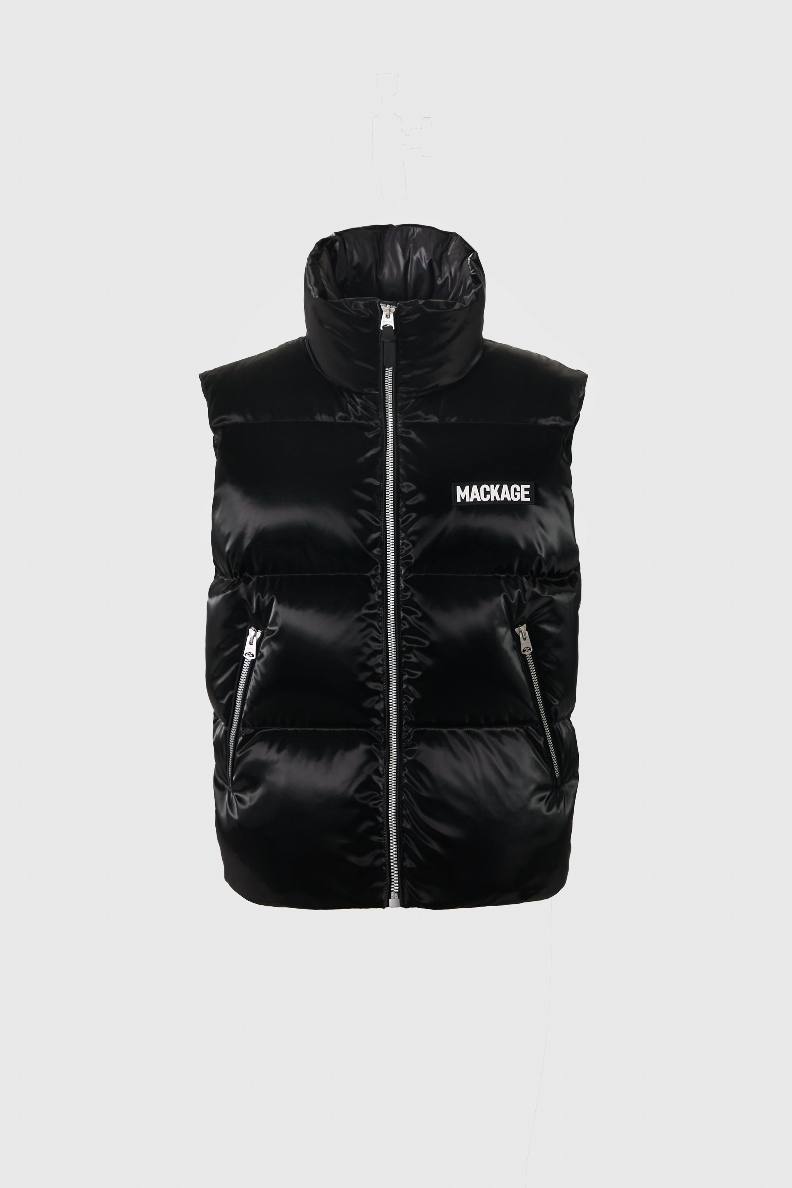 KANE-GLO High-Gloss Down Vest for Men | Mackage Canada