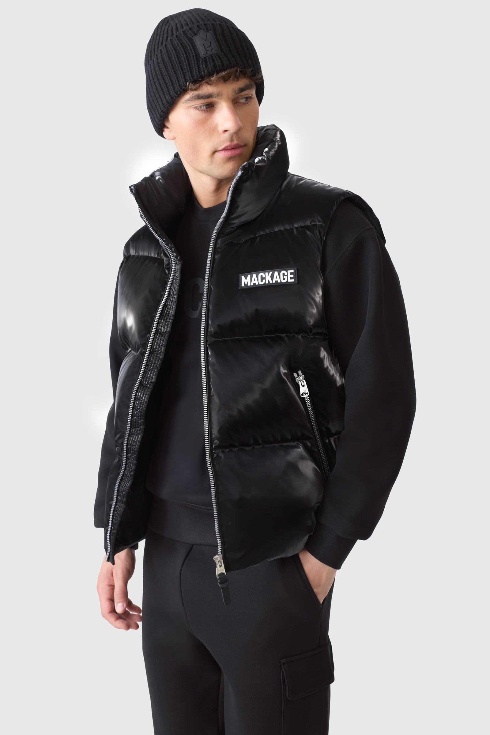 OHGA MOKE VEST ブラック OHGA モケベスト ブラック OHGA MOKE VEST モケベスト ブラック