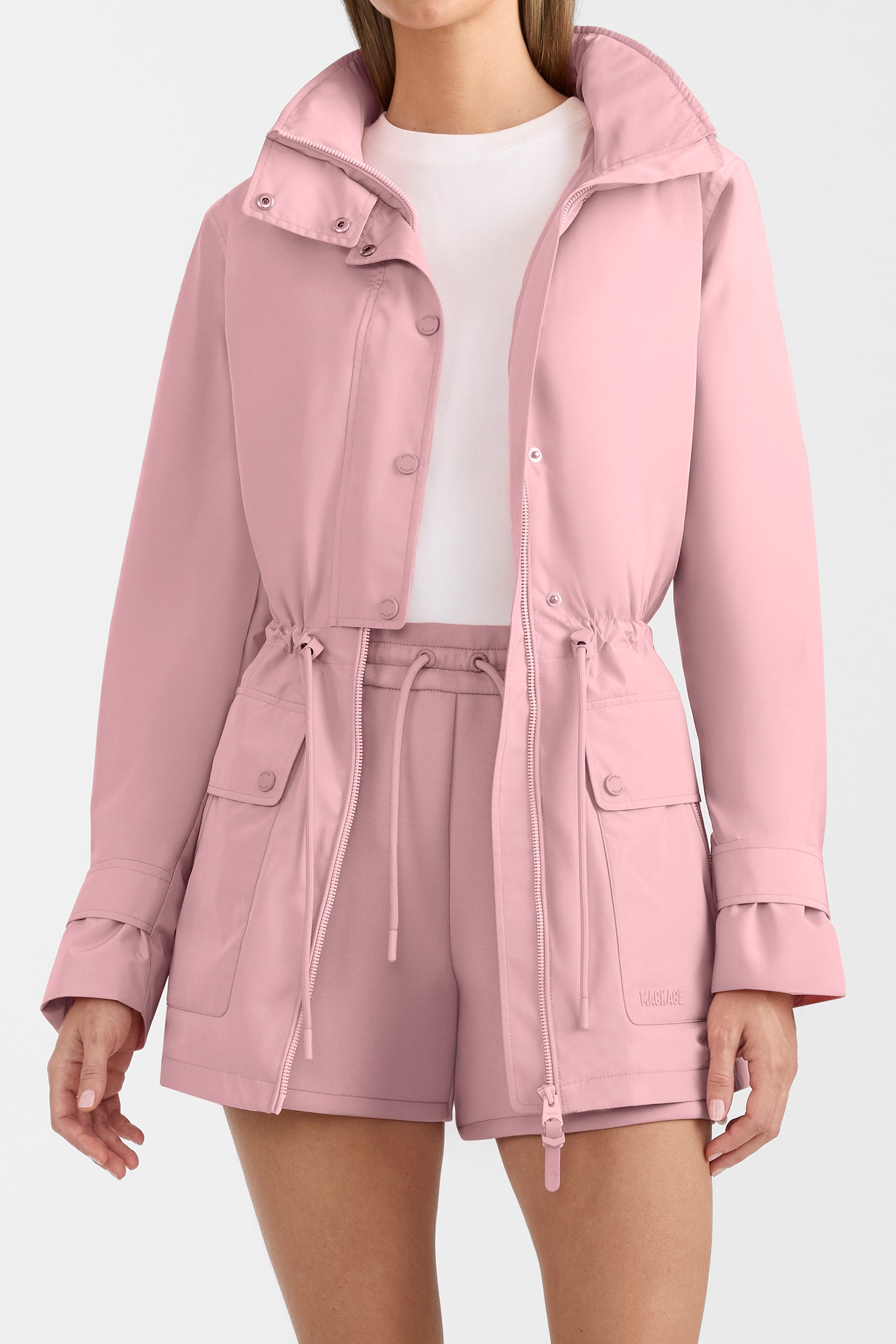 KERYN-Z Medium-Length Rain Jacket for Women | Mackage® CA