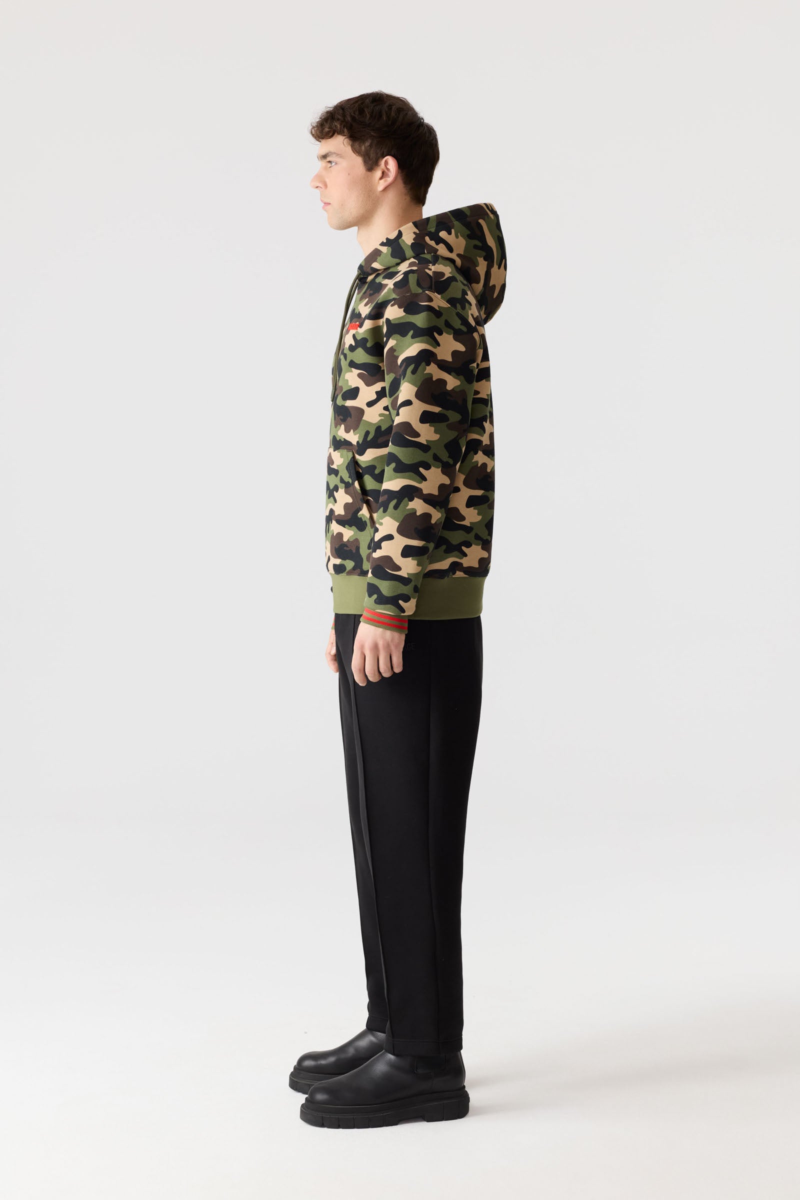KRYSTIAN-CAMO Double-Face Jersey Hoodie for Men | Mackage® CA