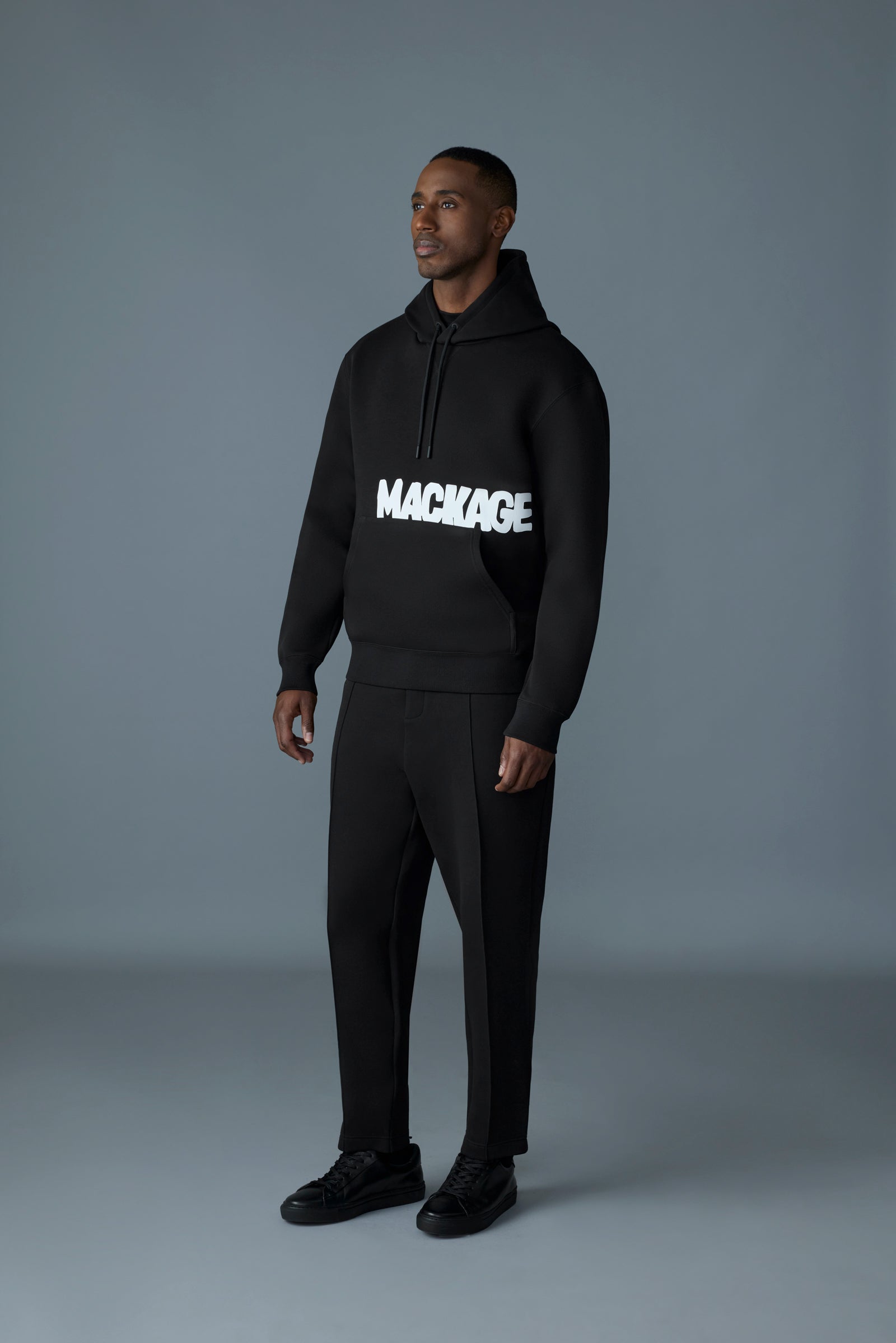 マメクロゴウチ Double Face Jersey Pullover KRYSTIAN Double-Face Jersey Hoodie for Men | Mackage US