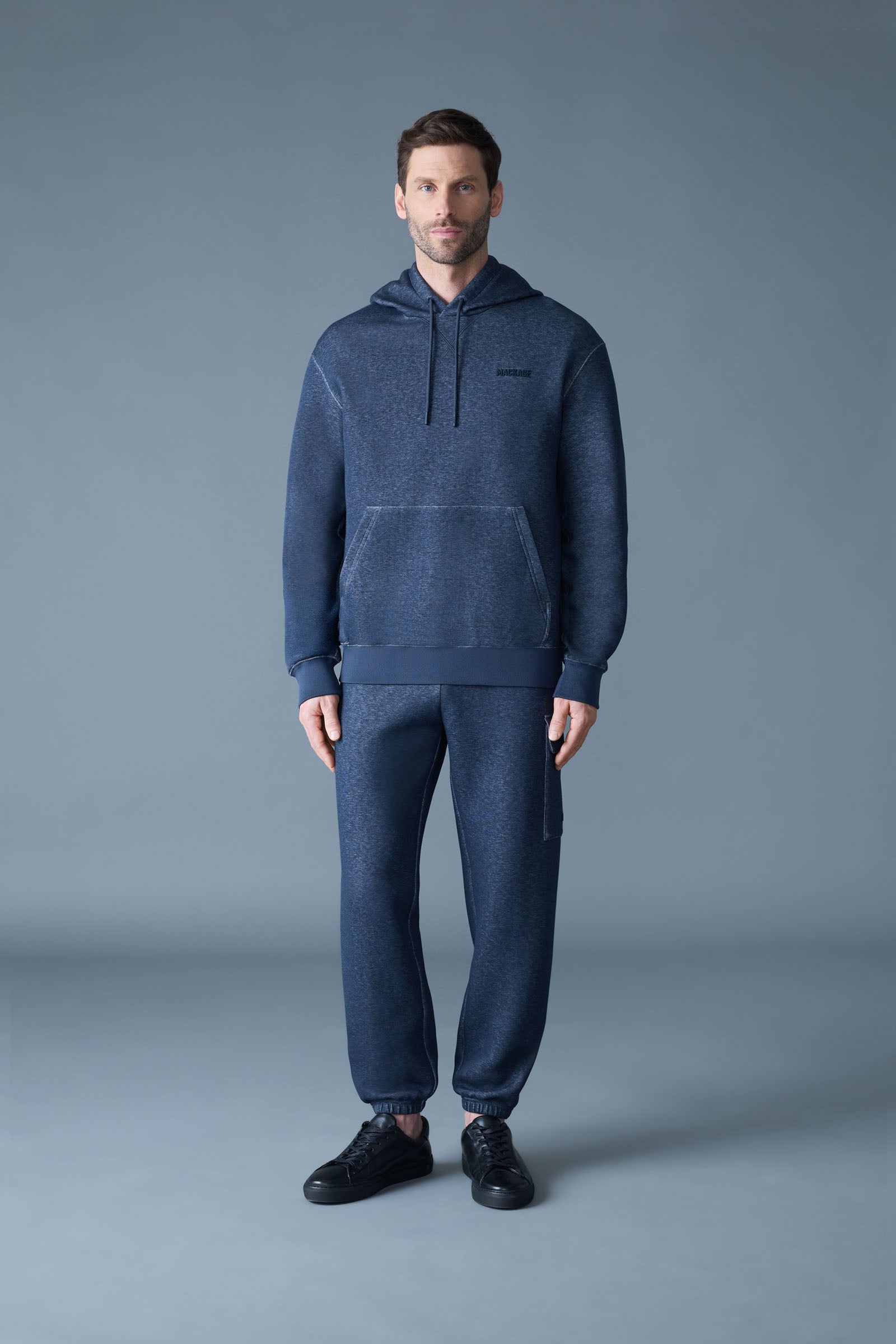 KRYSTIAN Double-Face Jersey Hoodie for Men | Mackage Canada KRYSTIAN Double-Face Jersey Hoodie for Men | Mackage Canada