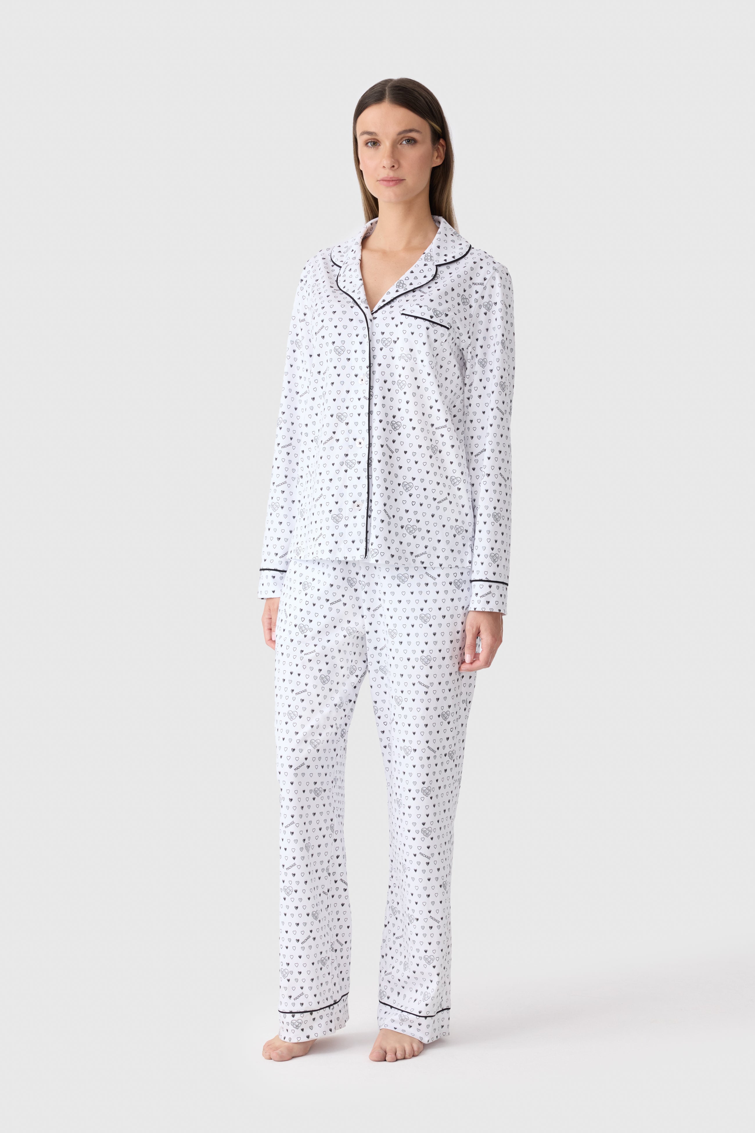 LONG SLEEVE POLO PAJAMAS