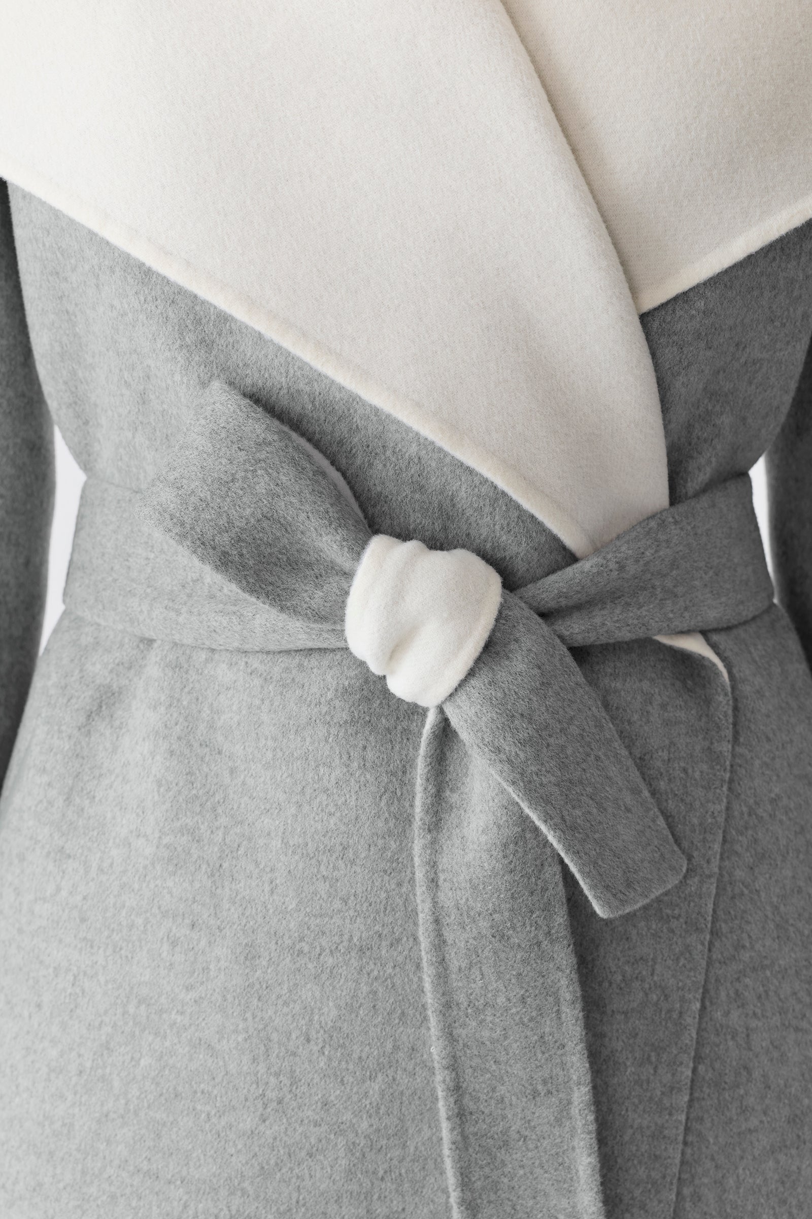 MAI Double-face wool wrap coat for Women | Mackage® CA