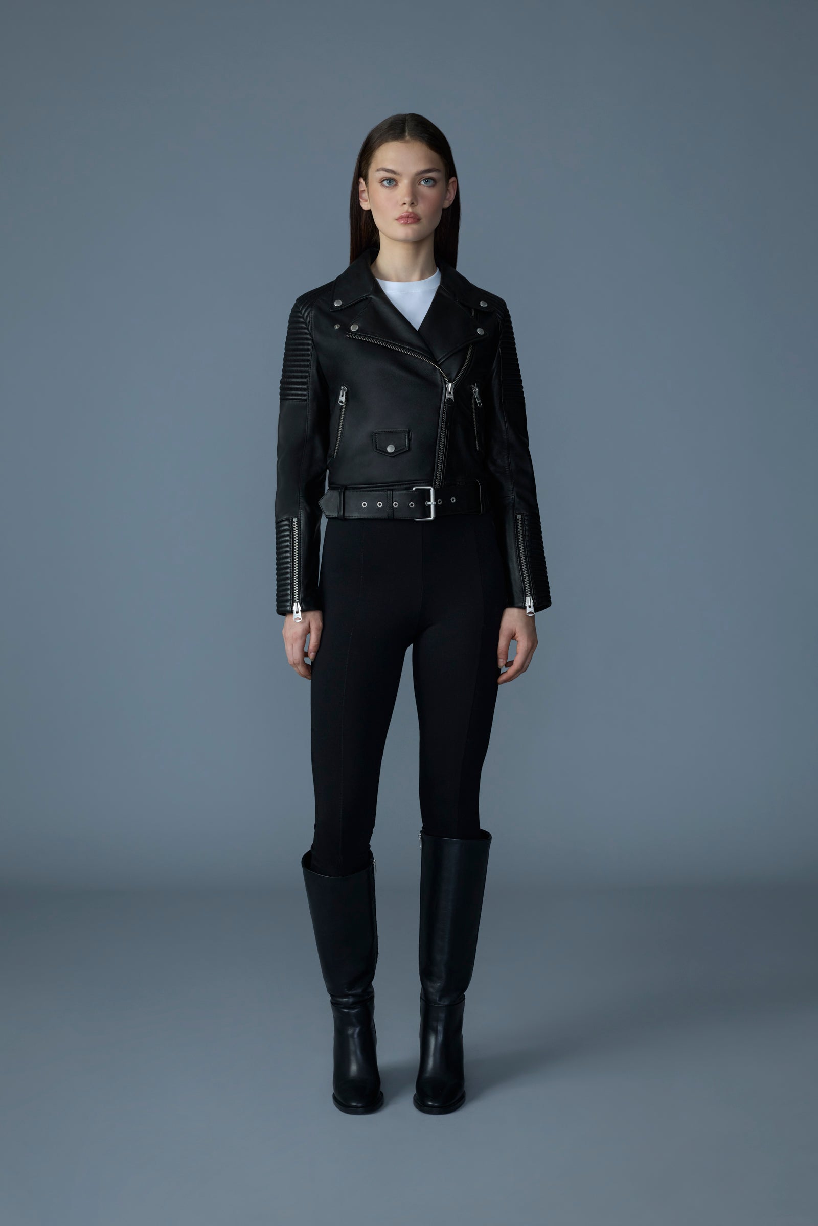 MASINA - Zip-Vent Leather Jacket for Women | Mackage® CA