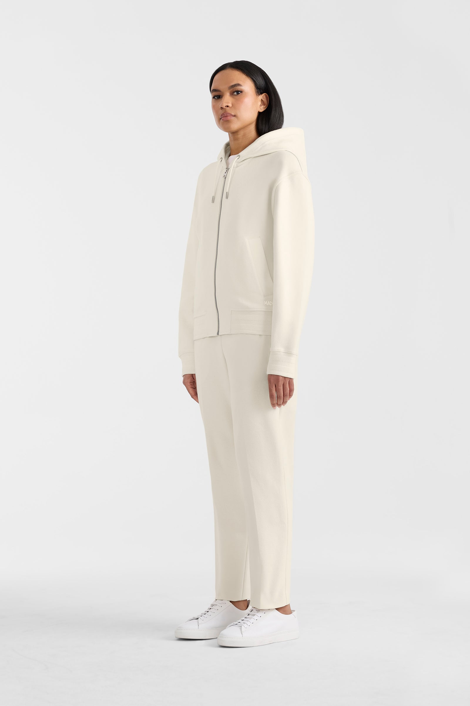 MATEA-K Brushed Knit Zip Hoodie for Women | Mackage® CA