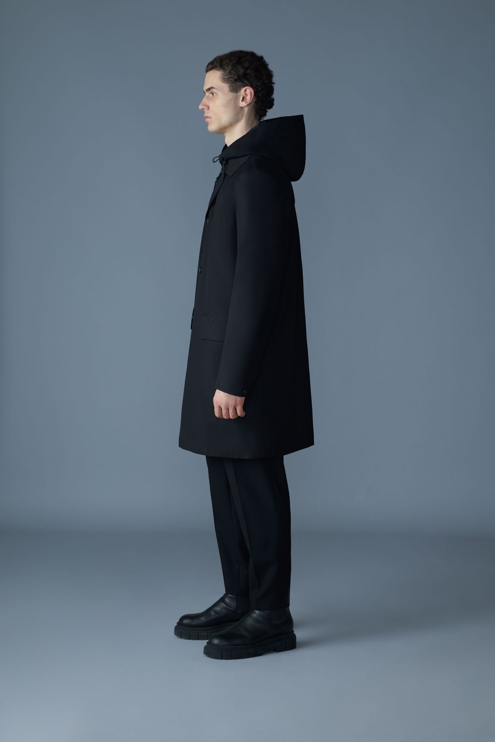 Mathias - Balmacaan Coat | Mackage® CA