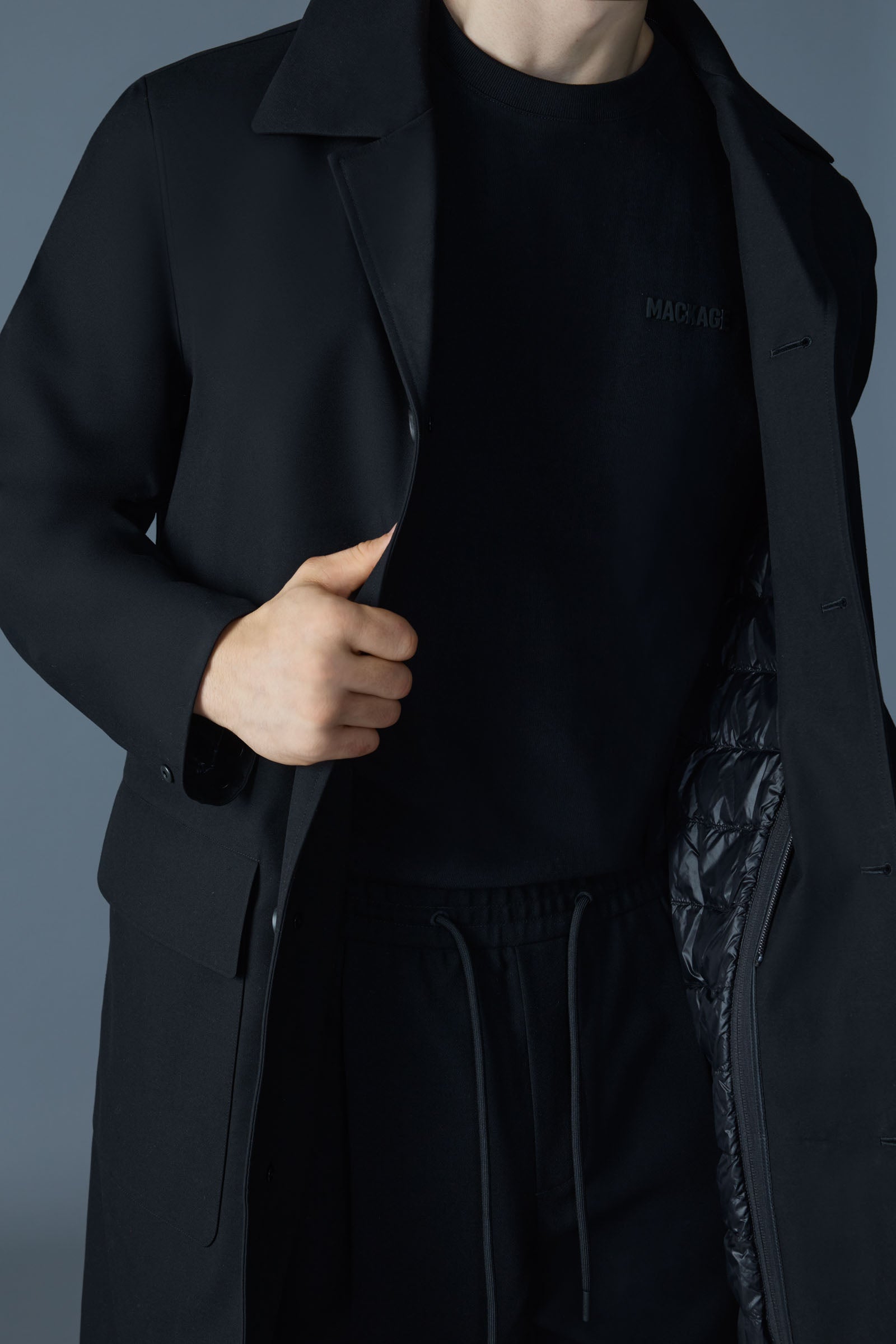 Mathias - Balmacaan Coat | Mackage® CA