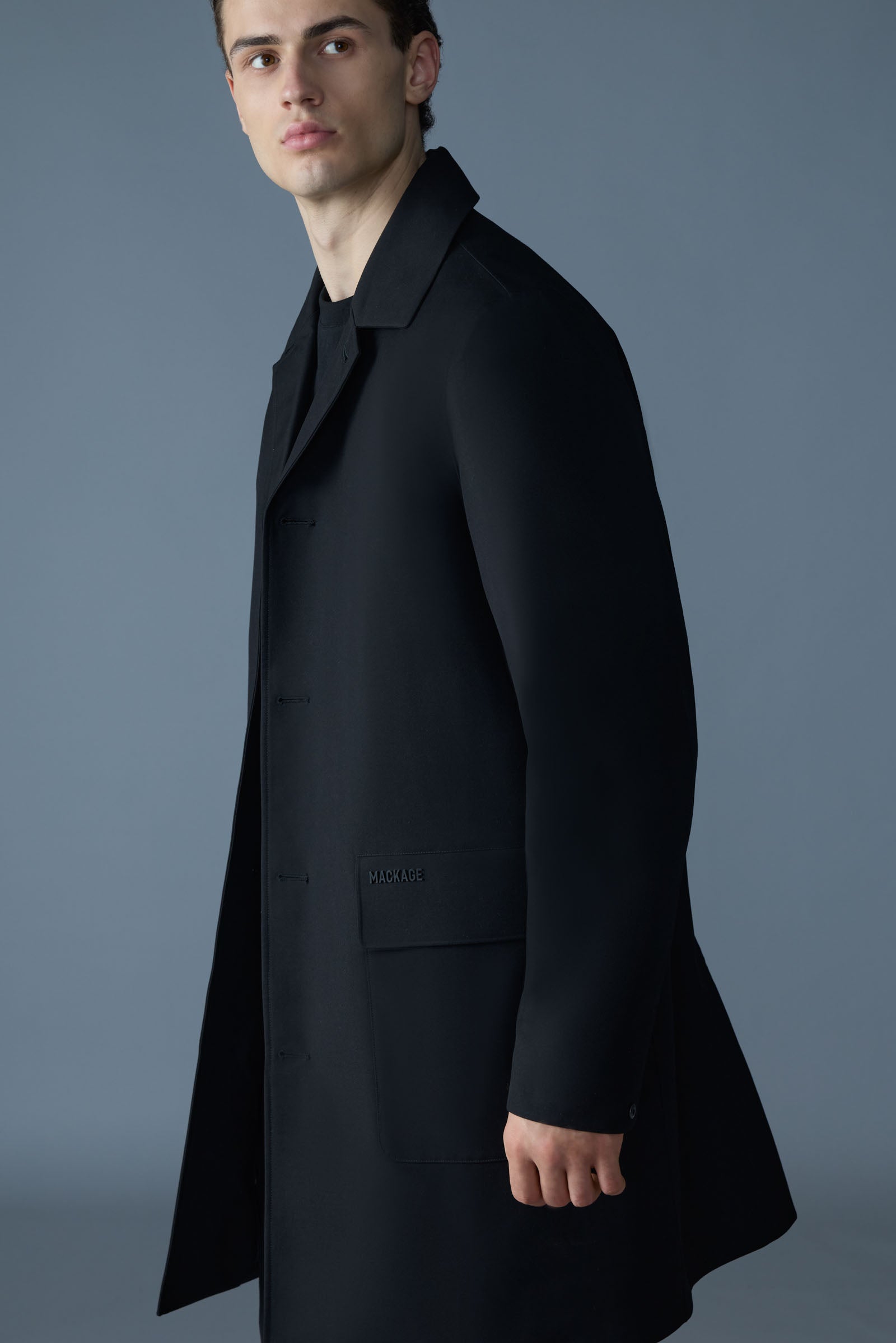 Mathias - Balmacaan Coat | Mackage® CA